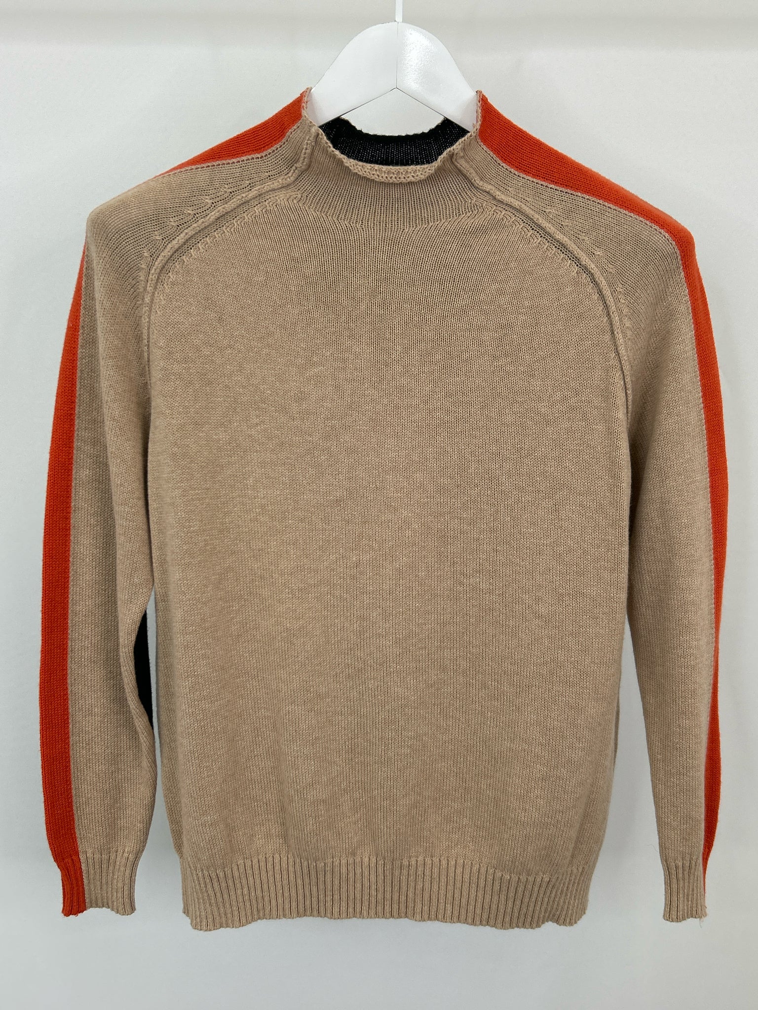 Zaket & Plover NWT Size XS CAMEL AND BLACK Women Sweater