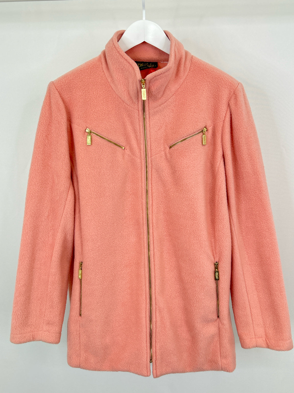 BOB MACKIE Size XL Coral Women Jacket