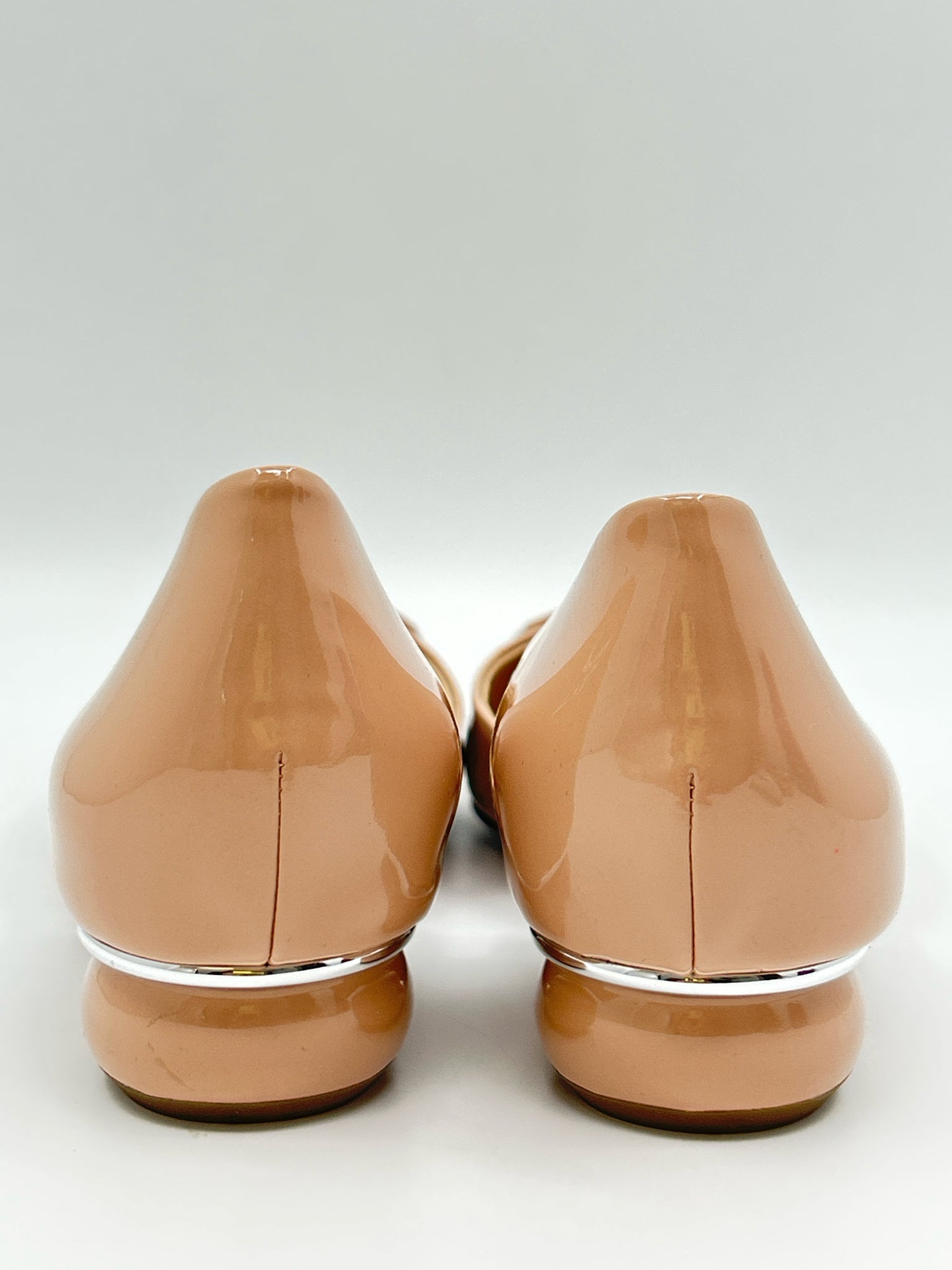 FRANCO SARTO Size 11M Peach Women Flats NIB