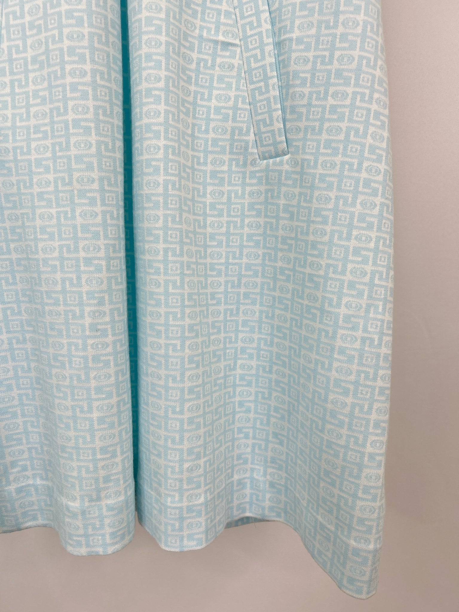 TYLER BOE Size M LIGHT BLUE AND WHITE Women Dress