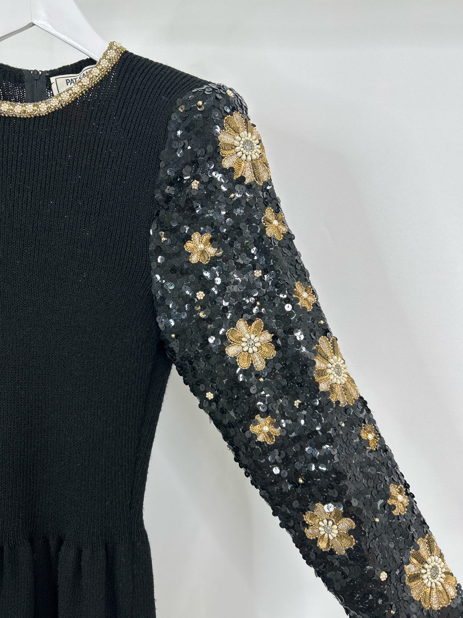 Pat Sandler For Wellmore Size 8 Black Women Dress