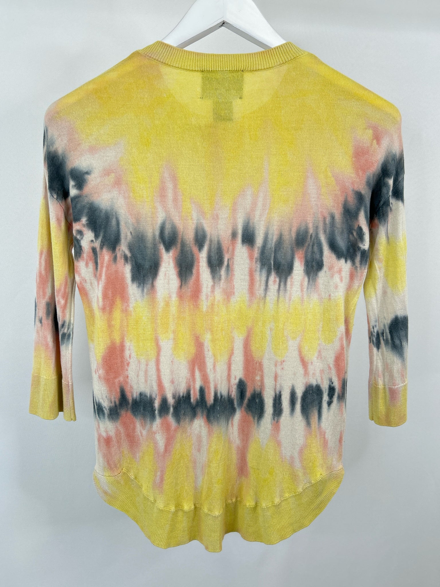 MAGASCHONI Size XS Yellow Print Women Sweater