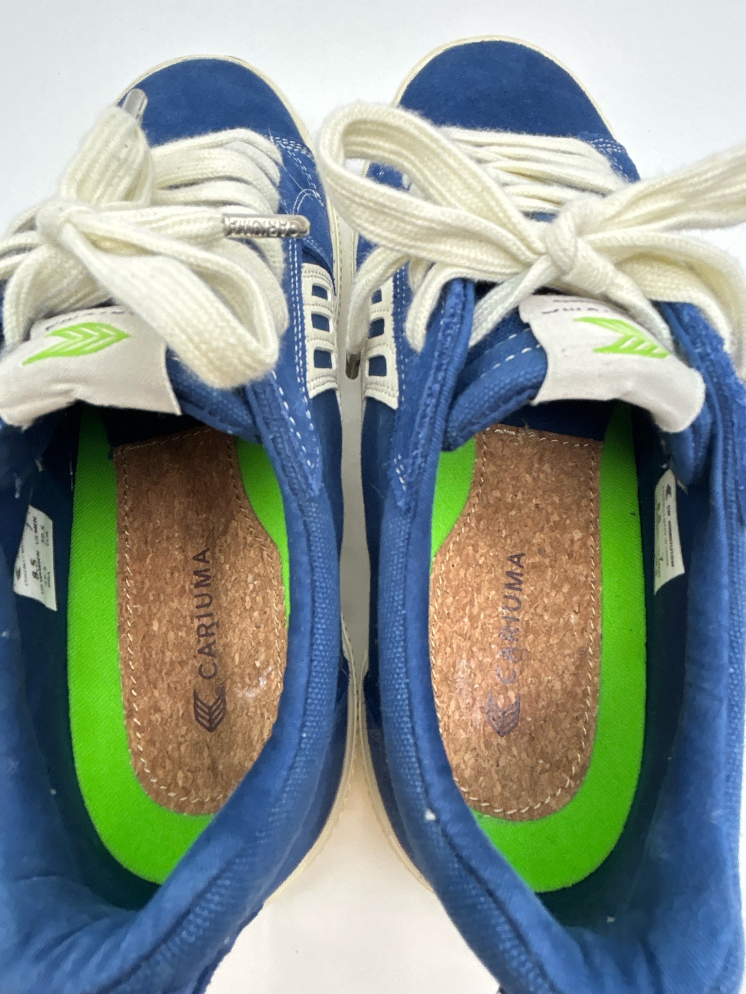 CARIUMA Size 8.5 Blue Women Sneakers