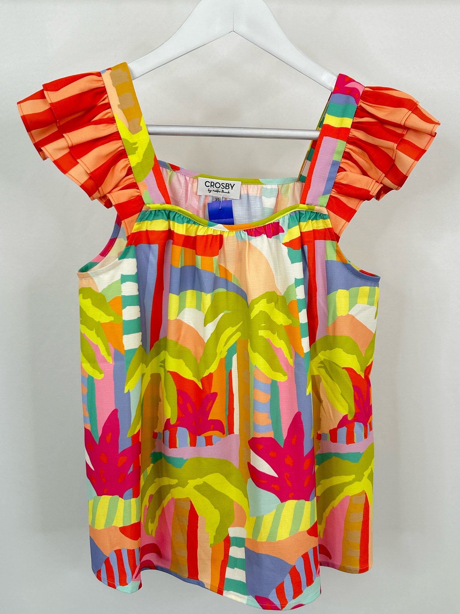 Crosby by Mollie Burch Size XS Multi-Color Women Top