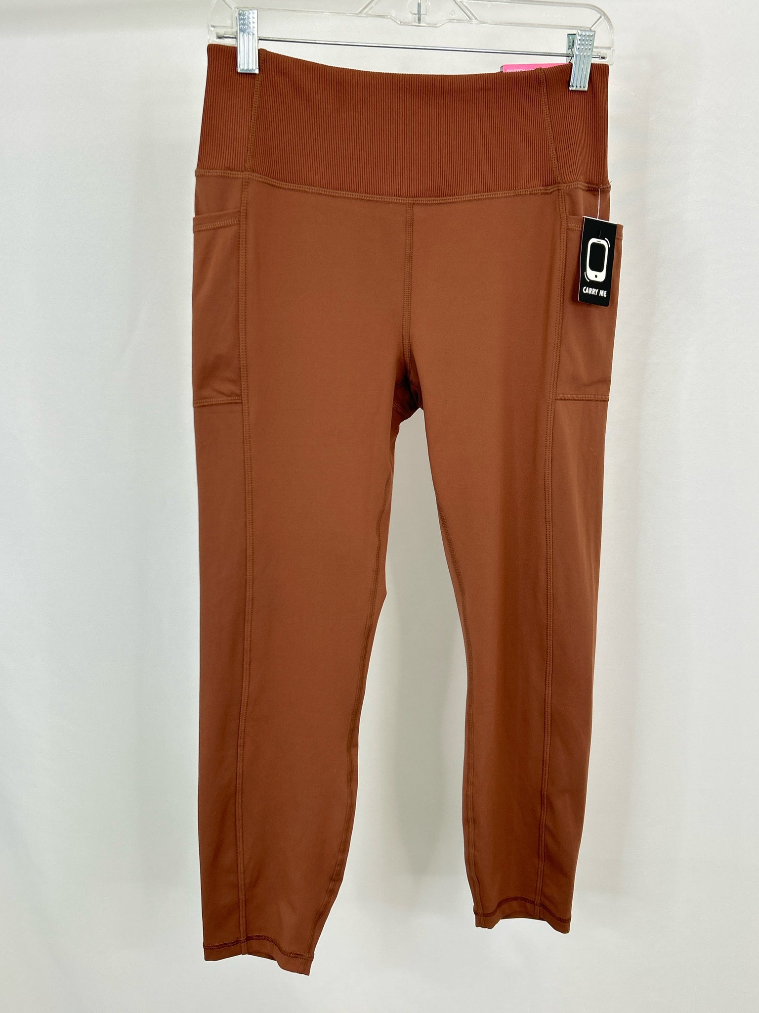 BY GOTTEX Size L Camel Women Workout Legging NWT