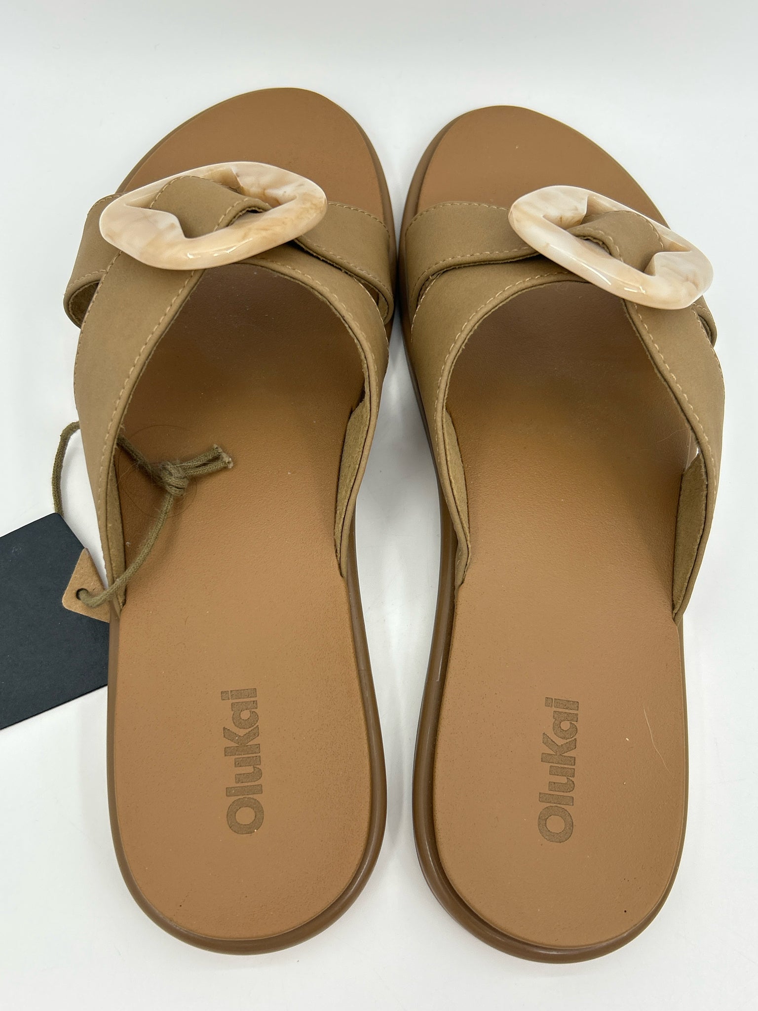 OLUKAI Size 9 Tan Women Sandal NWT