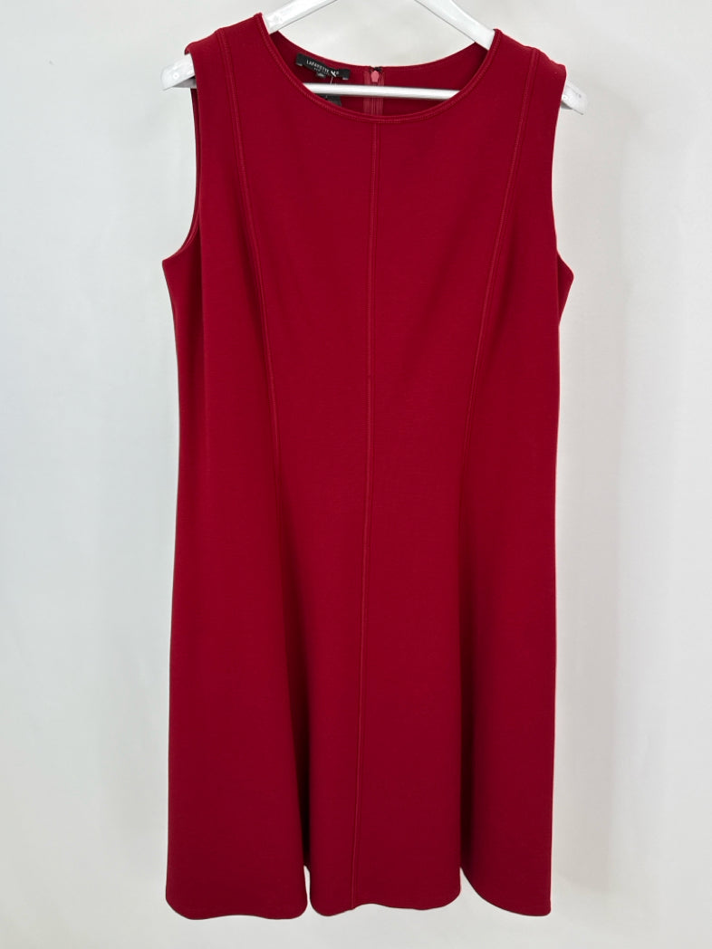 LAFAYETTE 148 Size XL DARK RED Women Dress