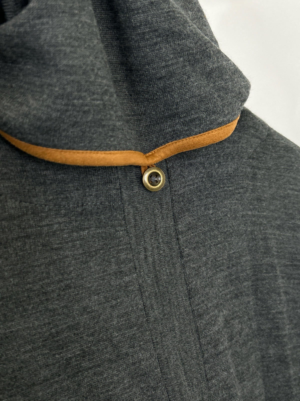 SOFT SURROUNDINGS Size L Grey & Brown Women Sweater