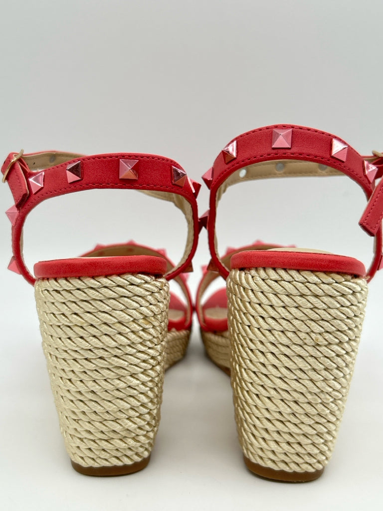 Nature Breeze Size 9 Red Women's Sandal NWOB