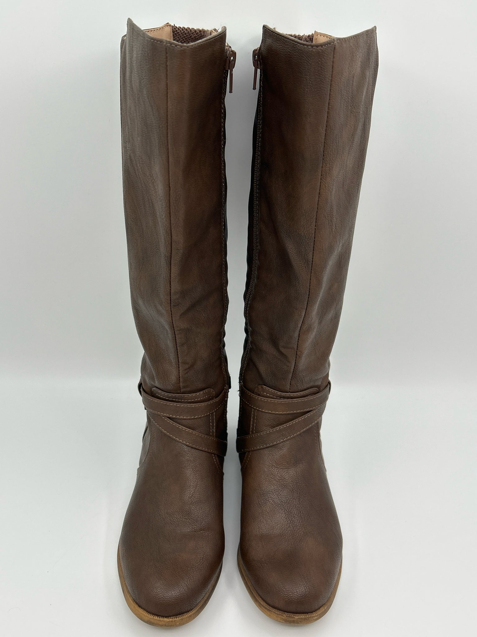 LIFESTRIDE Size 7M Brown Women Boots