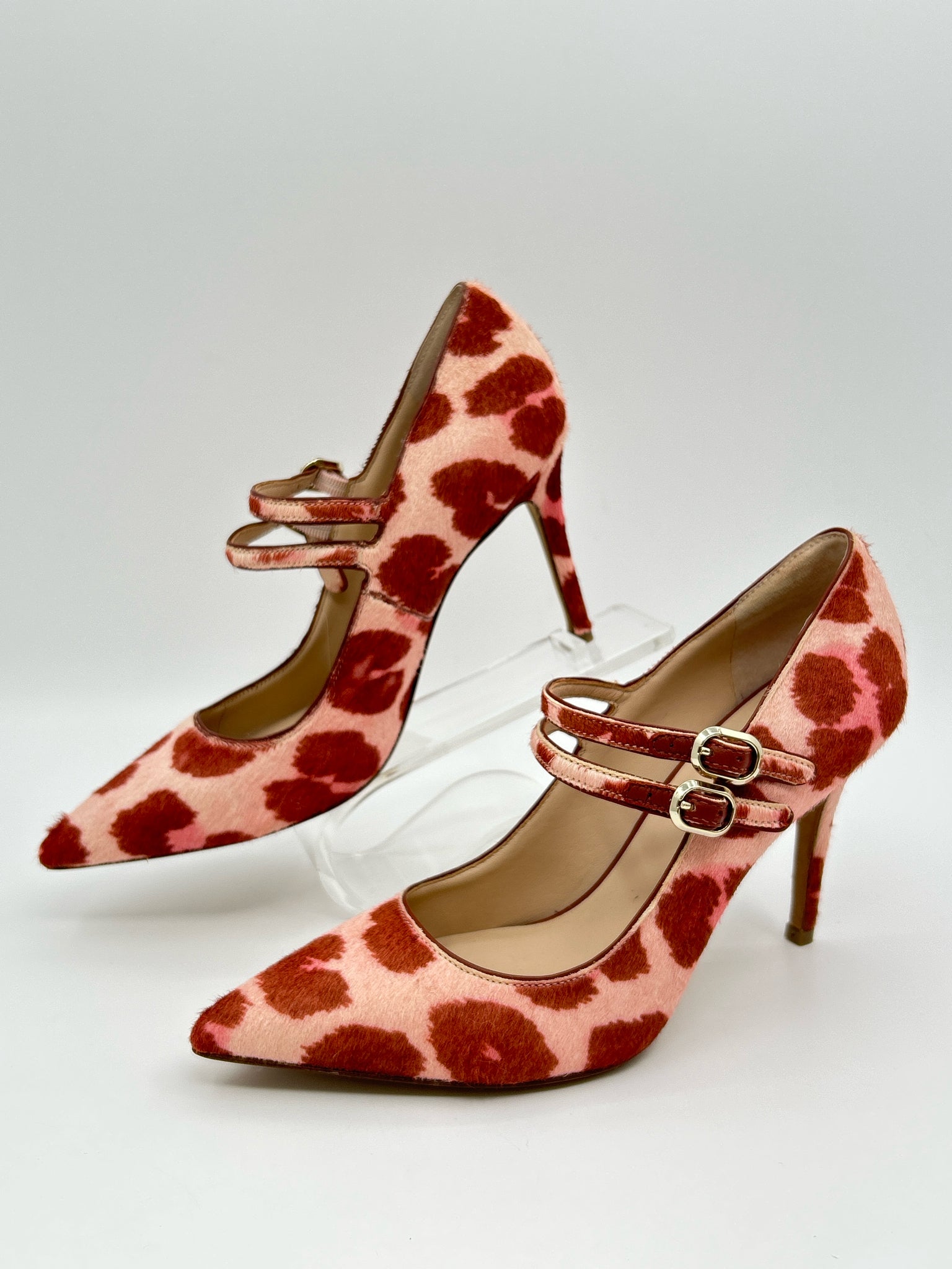 KATE SPADE Size 6M Pink Print Women Pumps
