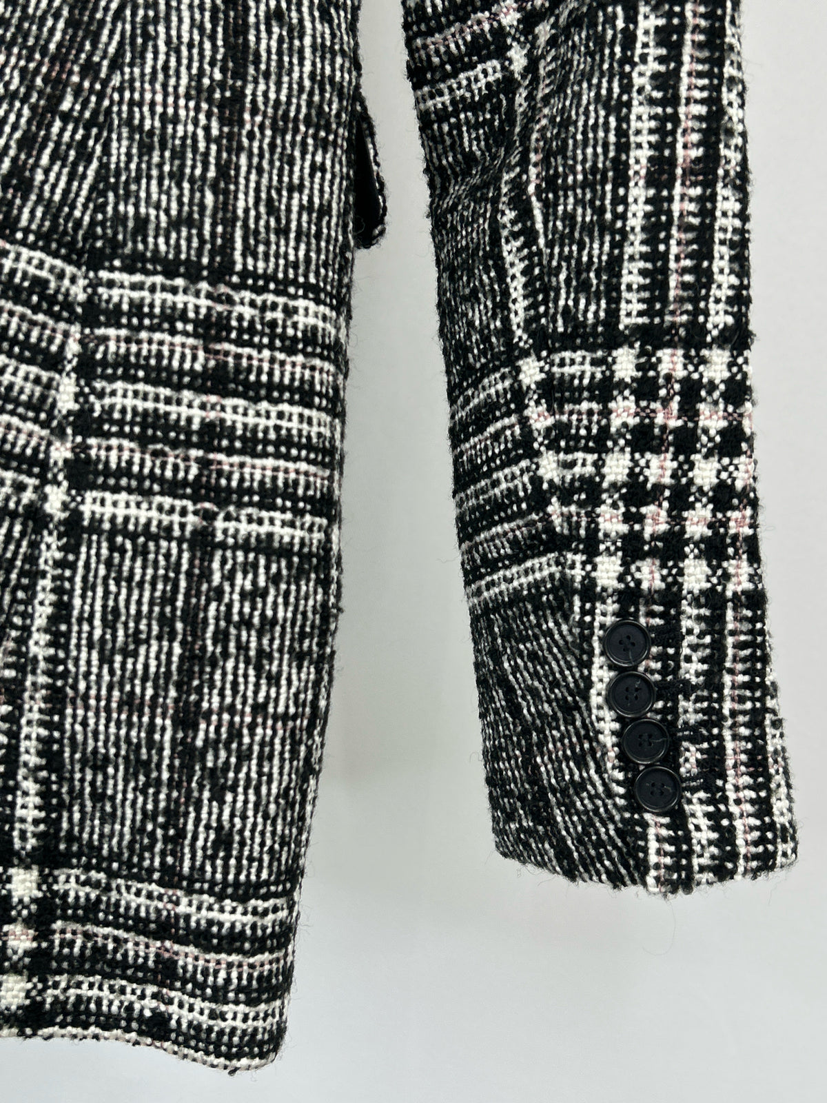 LOFT Size 0 Black and White Women Blazer