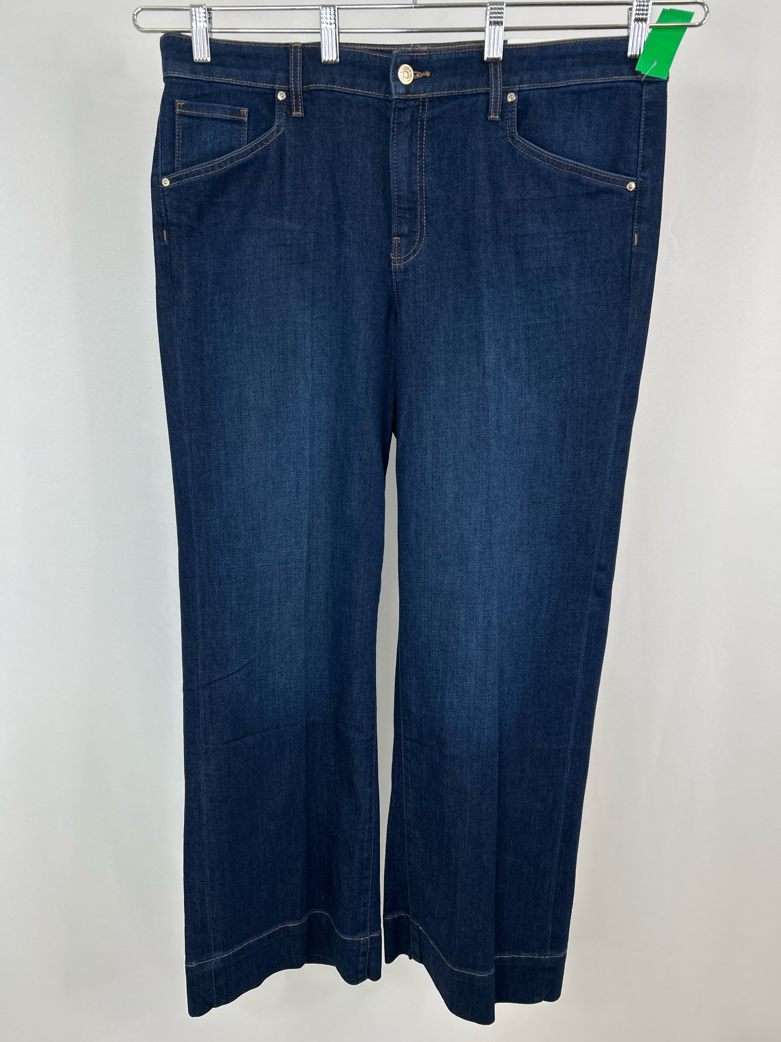 CHICO'S Size 16R Dark Blue Denim Women Jeans NWT