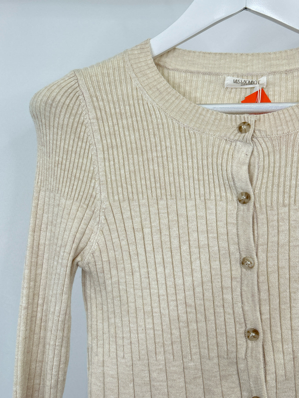 Mus & Bombon Size S Beige Women Sweater