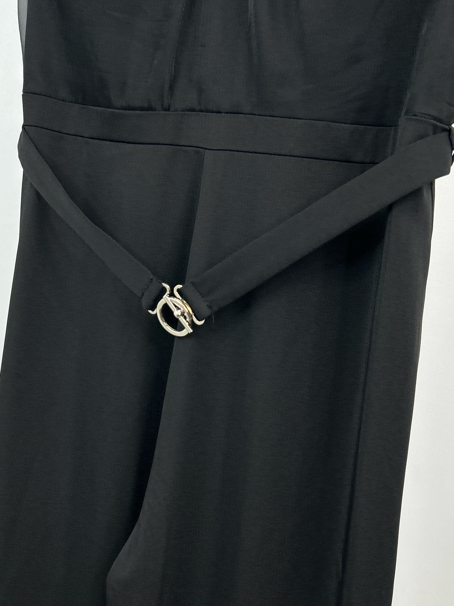 MAC DUGGAL Size 12 Black Women Jumpsuit