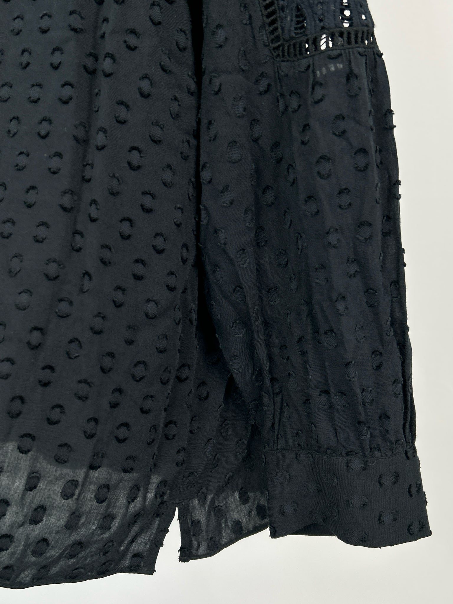 SOFT SURROUNDINGS Size PL Black Women Blouse NWOT