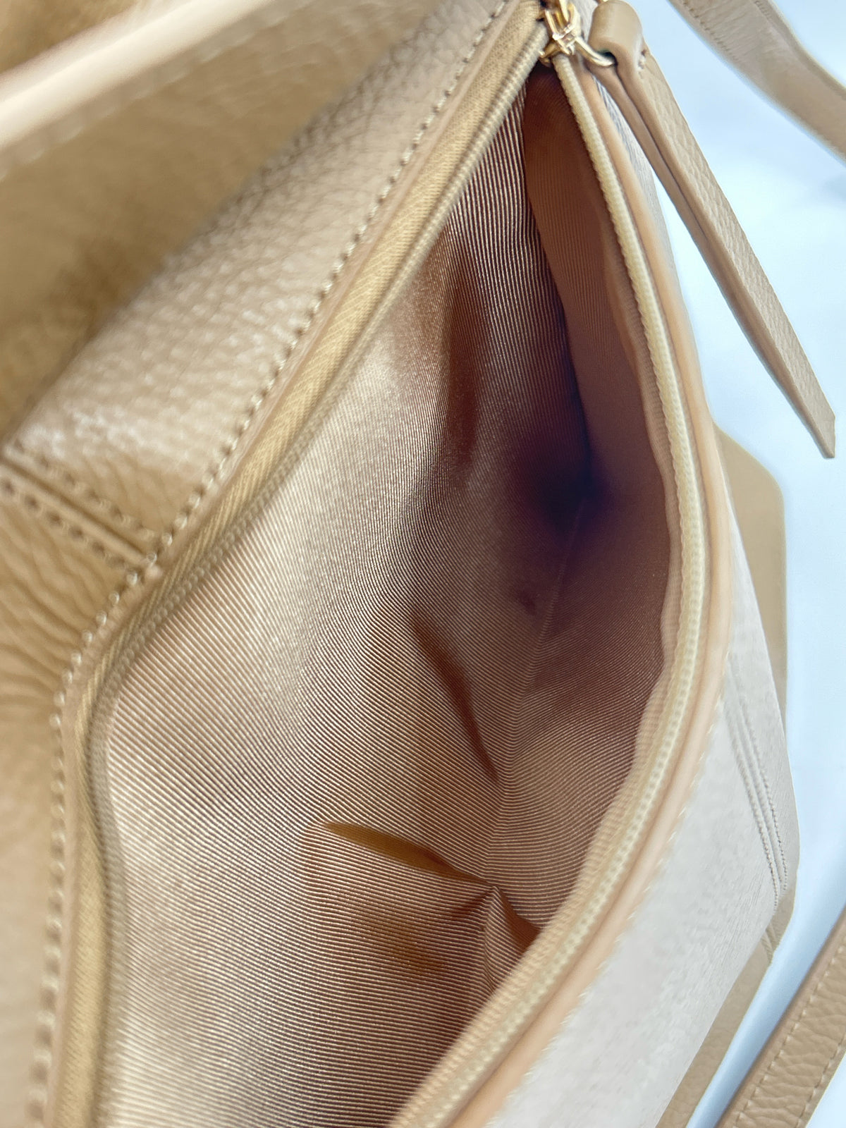 ORA DELPHINE Beige Women Tote