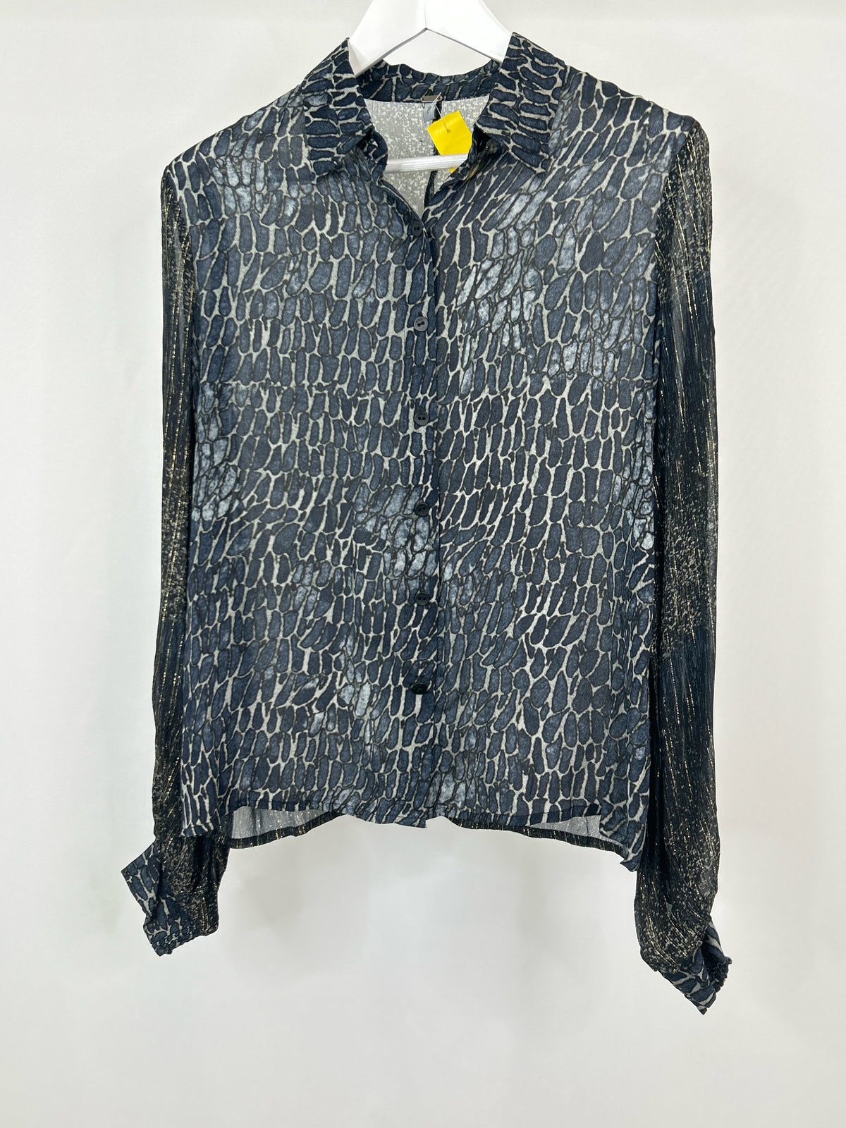 BLANK LONDON Size S NAVY AND BLACK Women Blouse