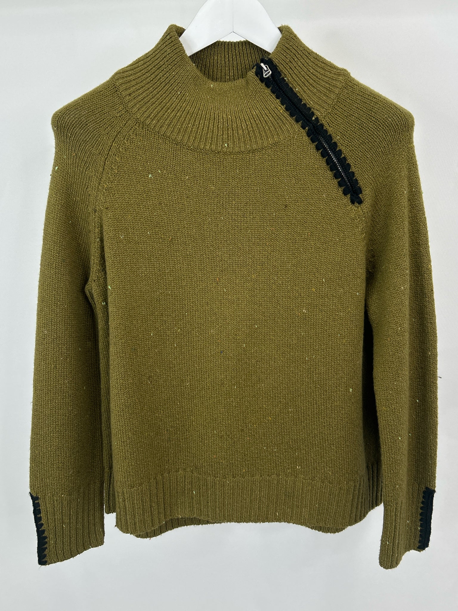 HABITAT Size S Green Women Sweater NWT