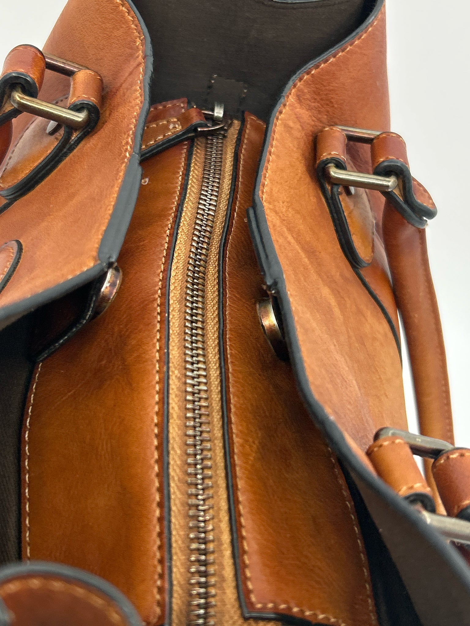 LRTO COGNAC Women Tote