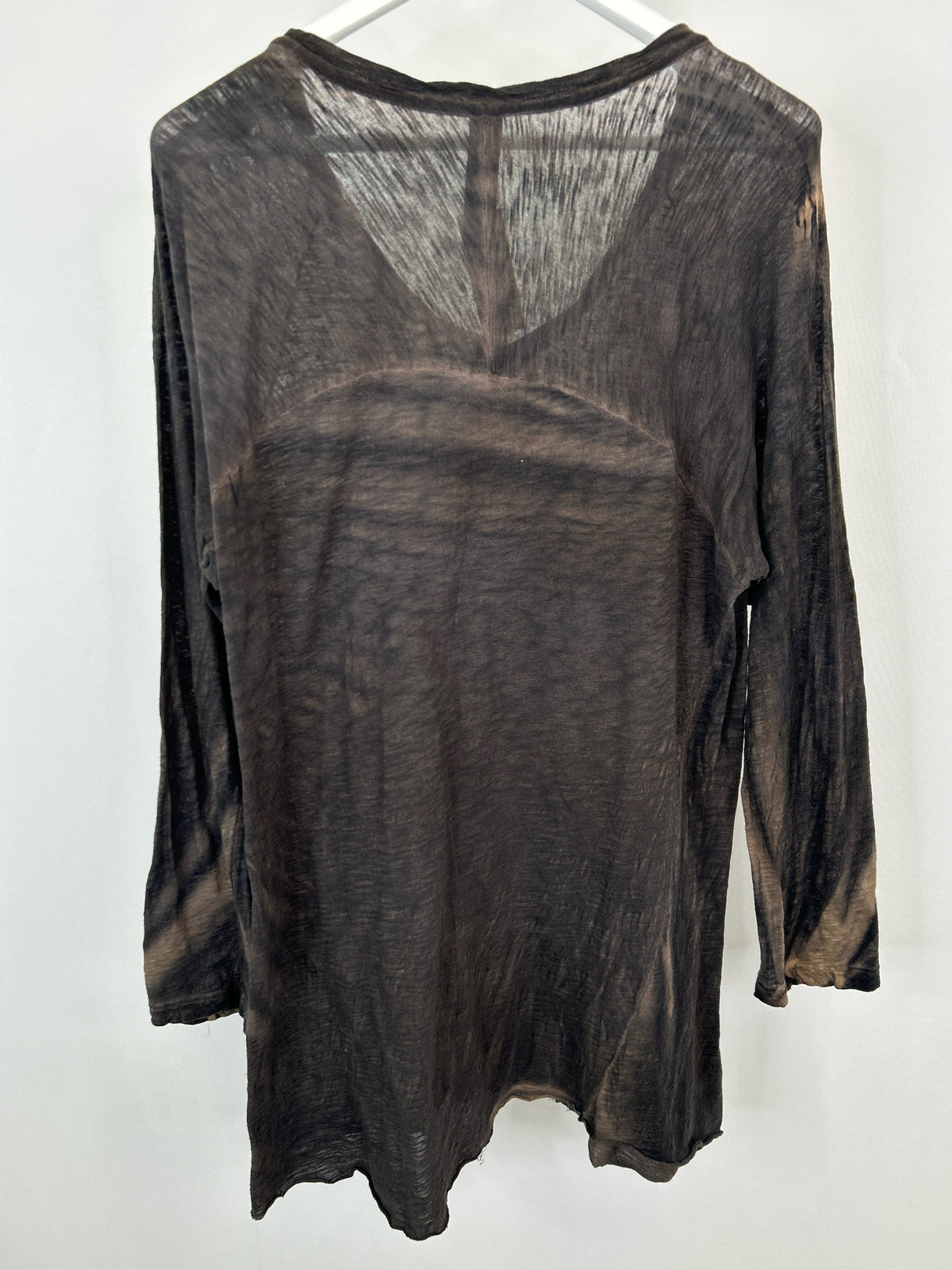 GILDA MIDANI Size L BROWN & BLACK Women Tunic