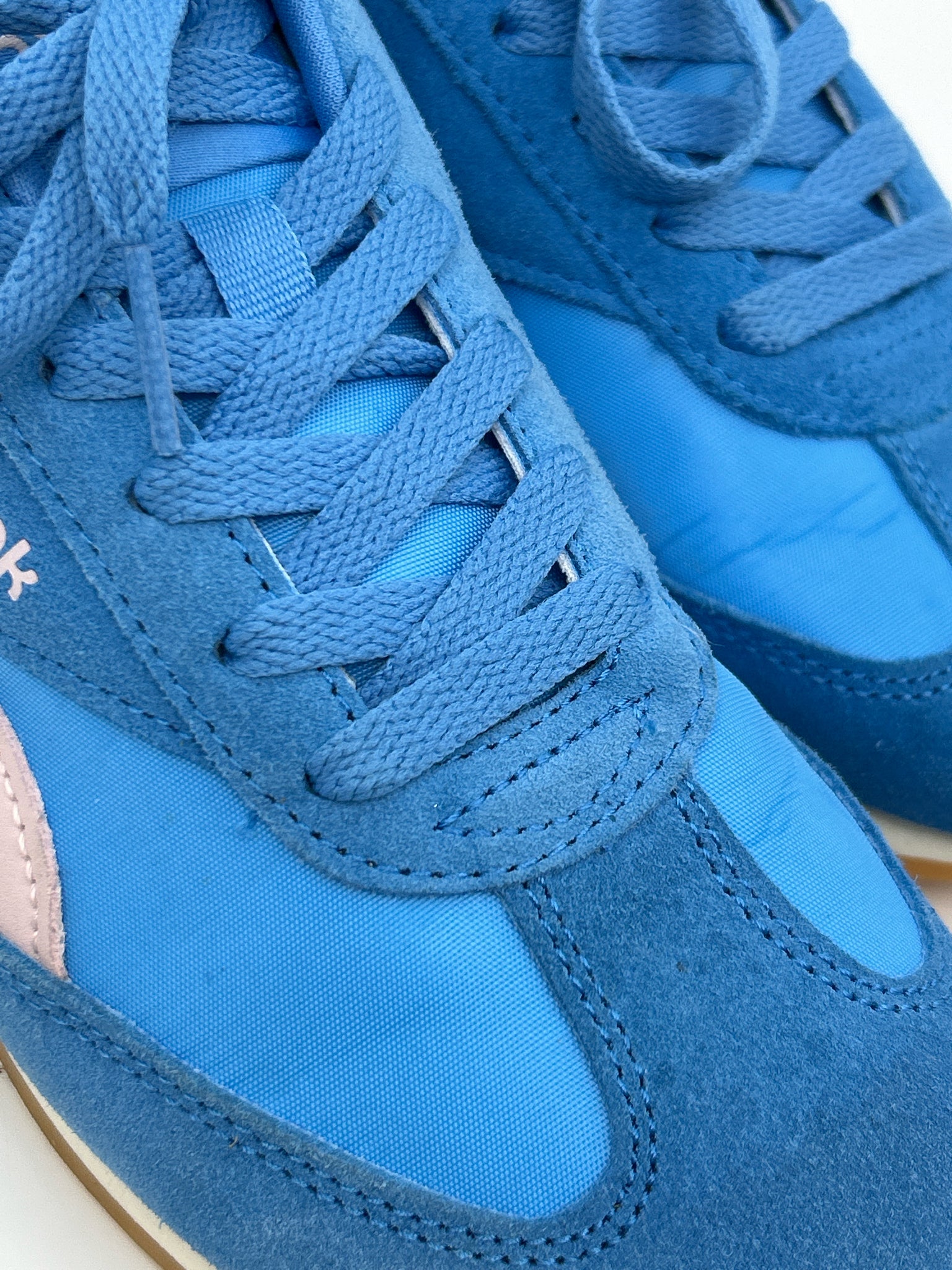 REEBOK Size 8 Blue Women Sneakers