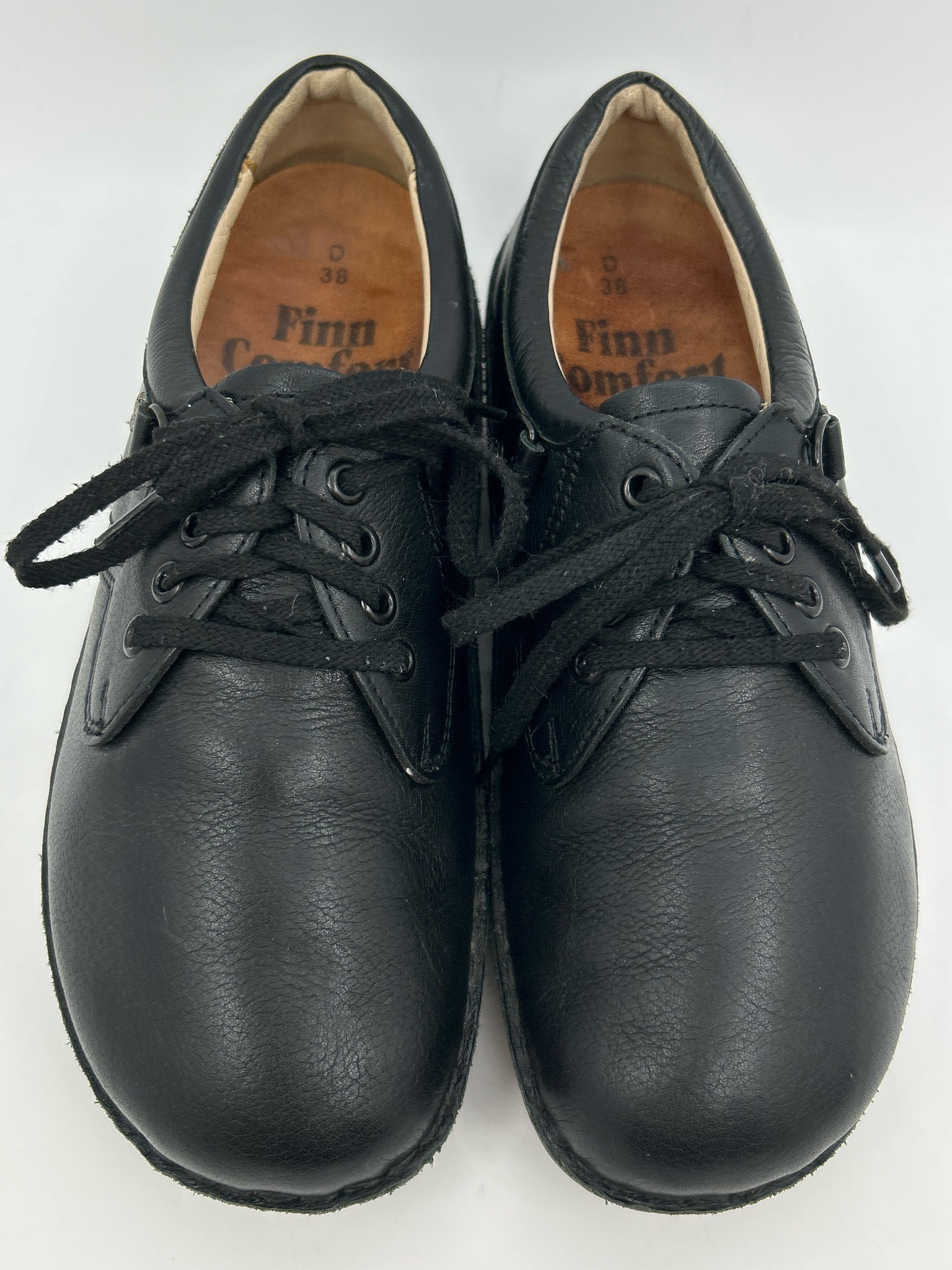 FINN COMFORT Size 38/8 Black Women Shoes