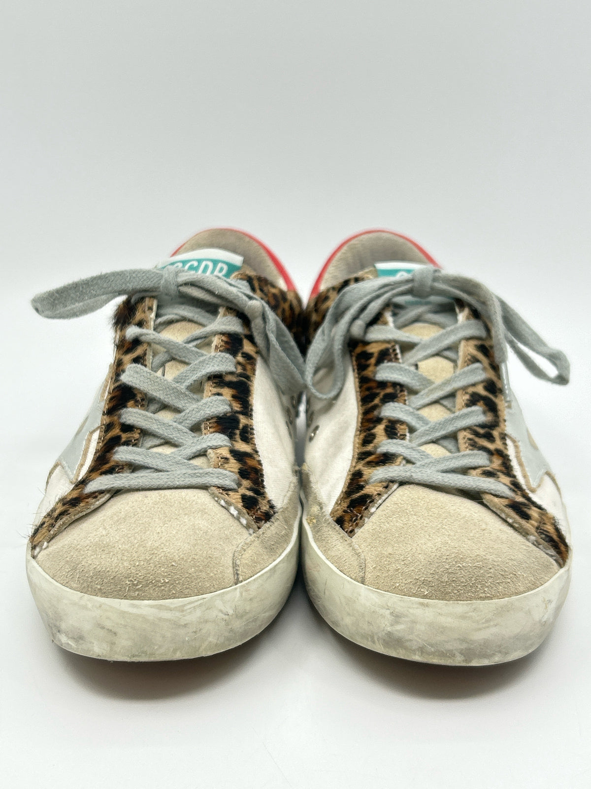 GOLDEN GOOSE Size 38 Animal Print Women Sneakers