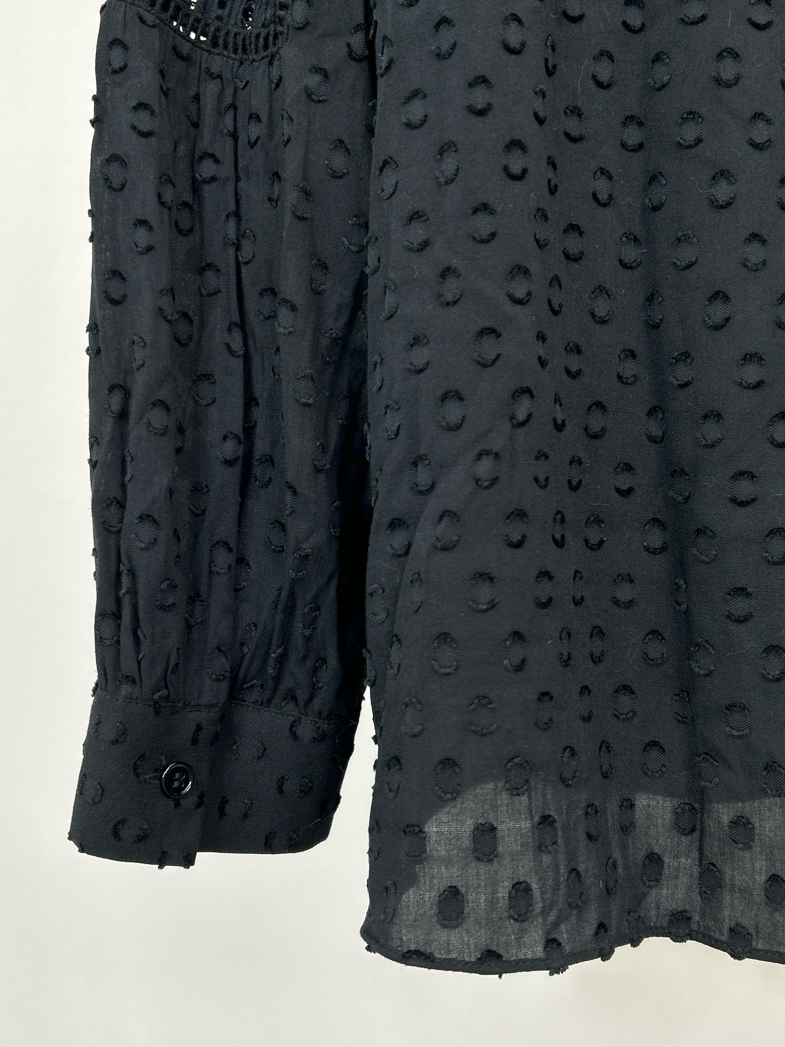 SOFT SURROUNDINGS Size PL Black Women Blouse NWOT