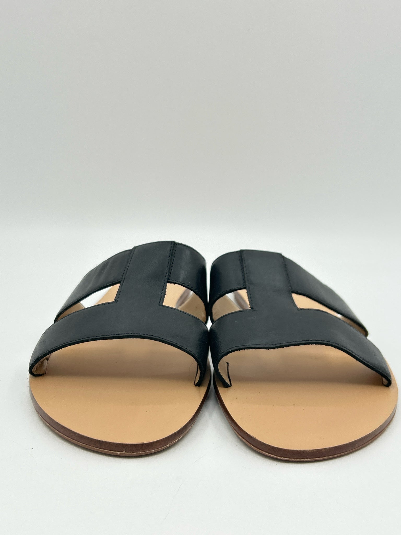 TALBOTS Size 8M Black Women Sandal
