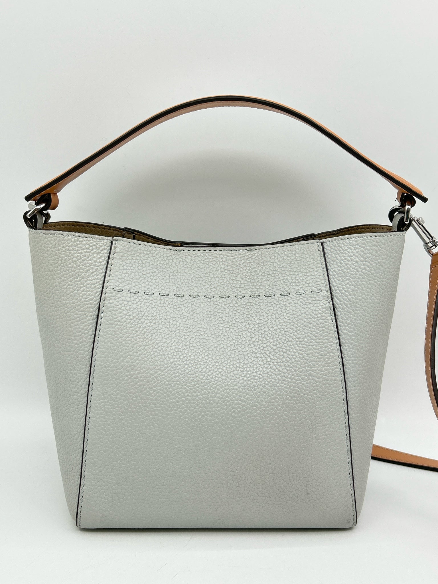 TORY BURCH Grey and Beige Women Purse