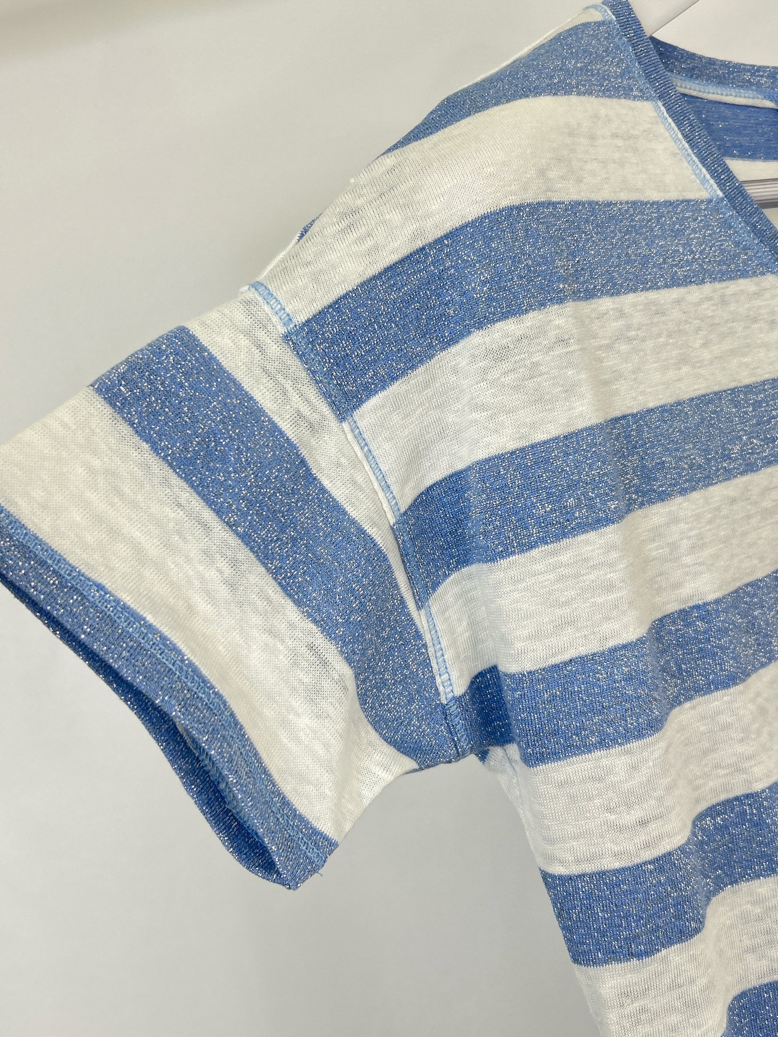 CHICO'S Size S blue and white Women Top