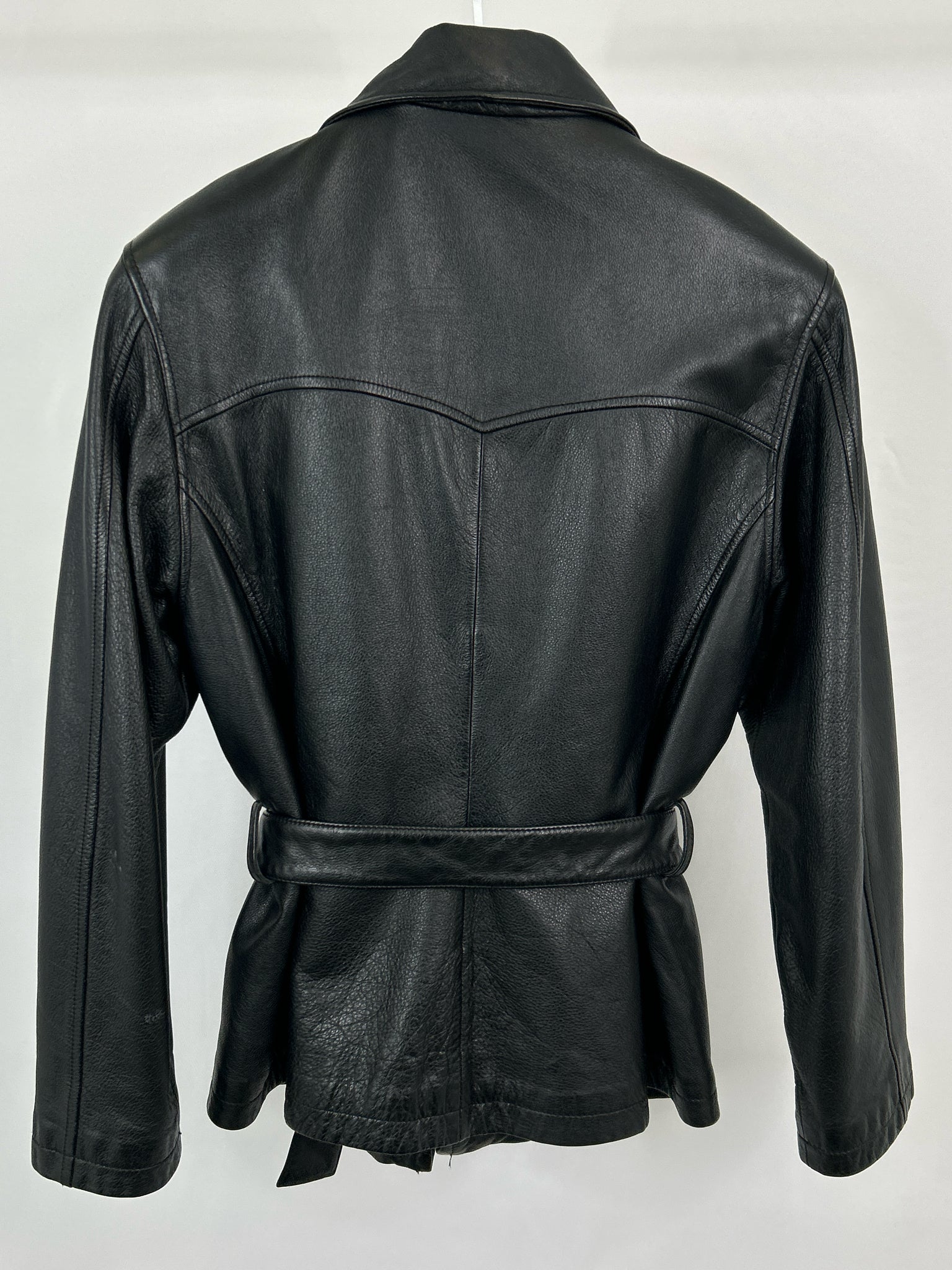 WILSONS LEATHER Size S Black Women Jacket