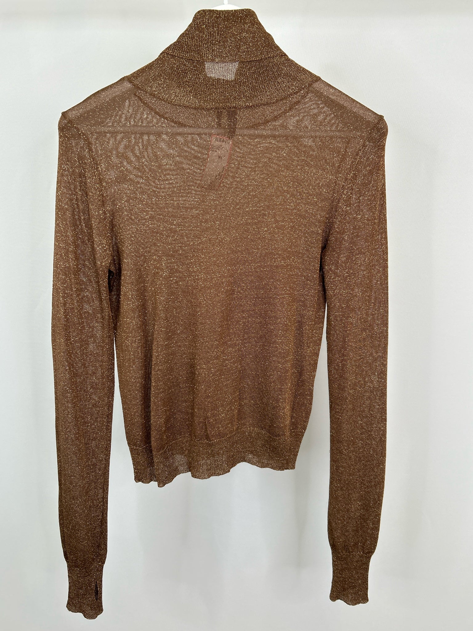 MARCIANO Size M Brown Metallic Women Top