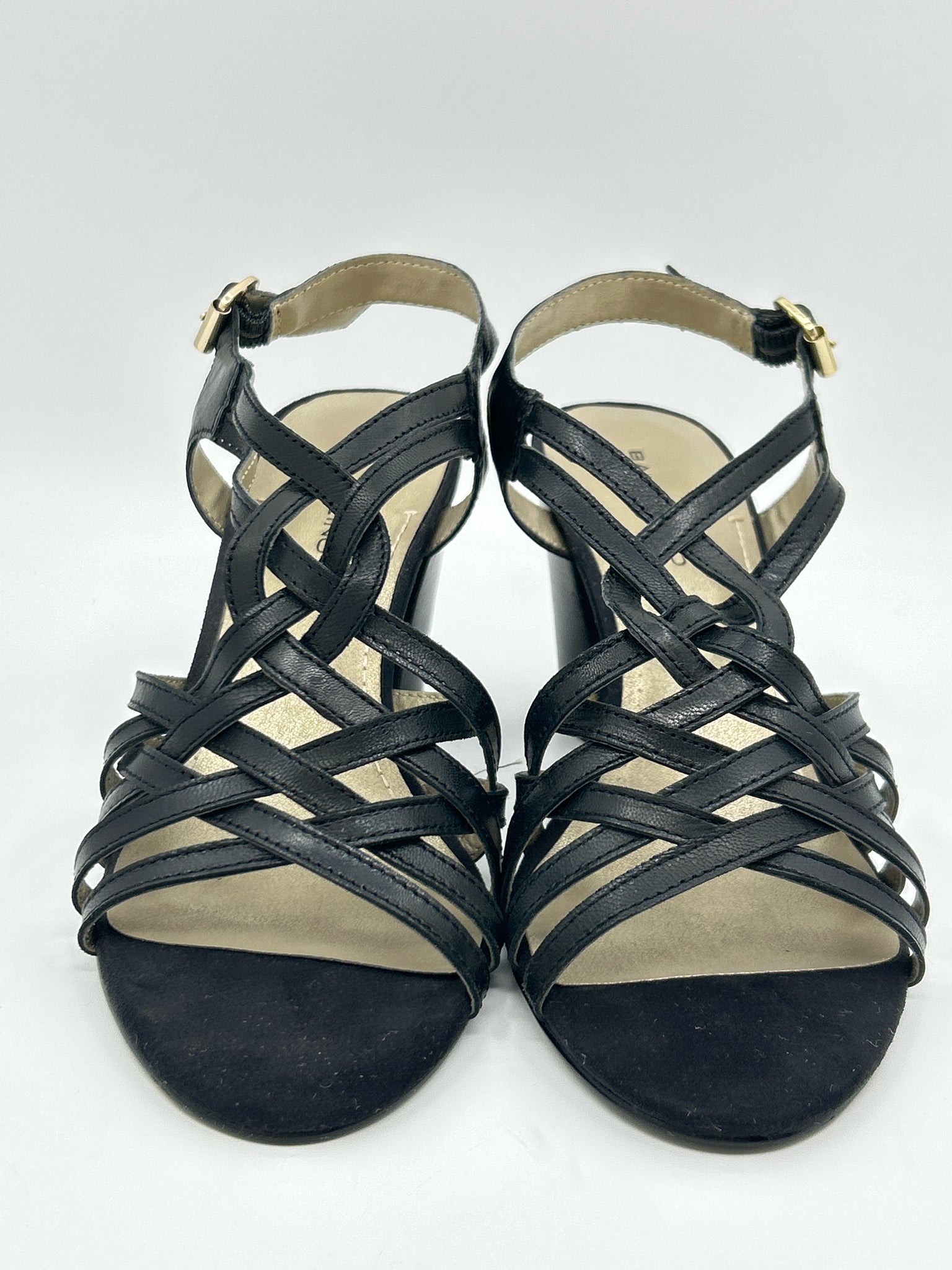 BANDOLINO Size 7M Black Women Sandal