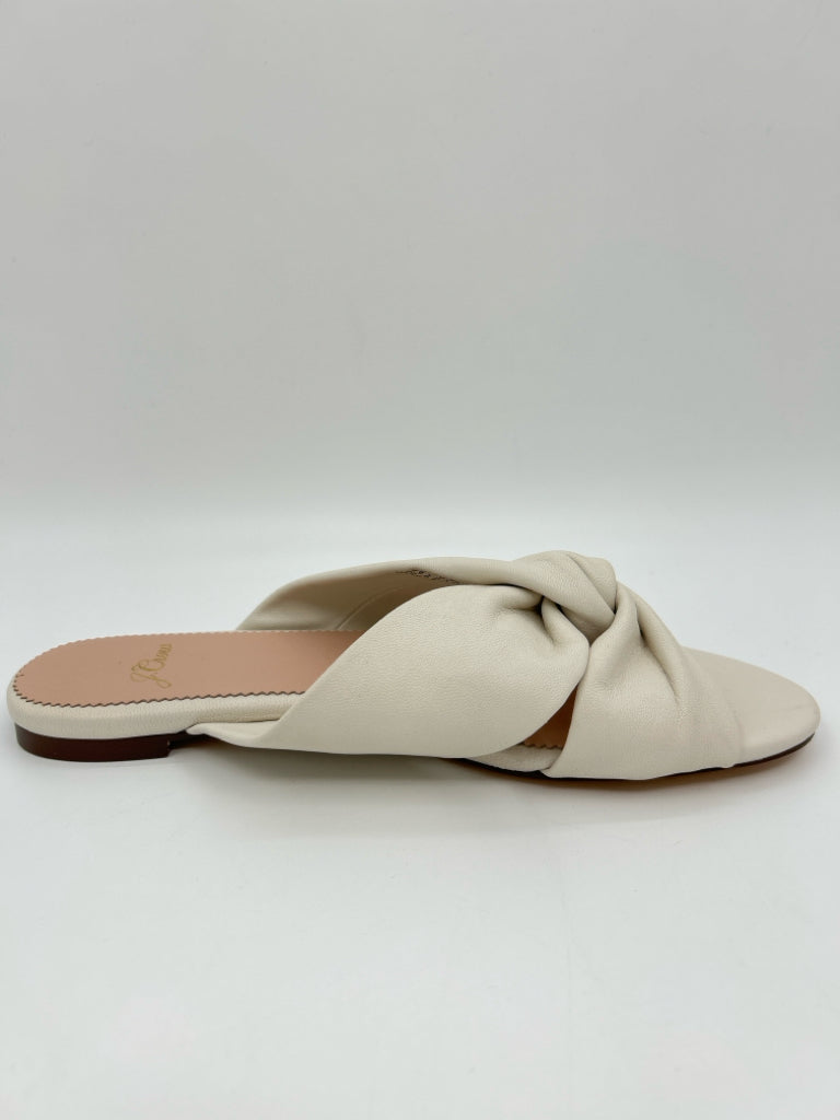 J CREW Size 7 Ivory Women's Sandal
