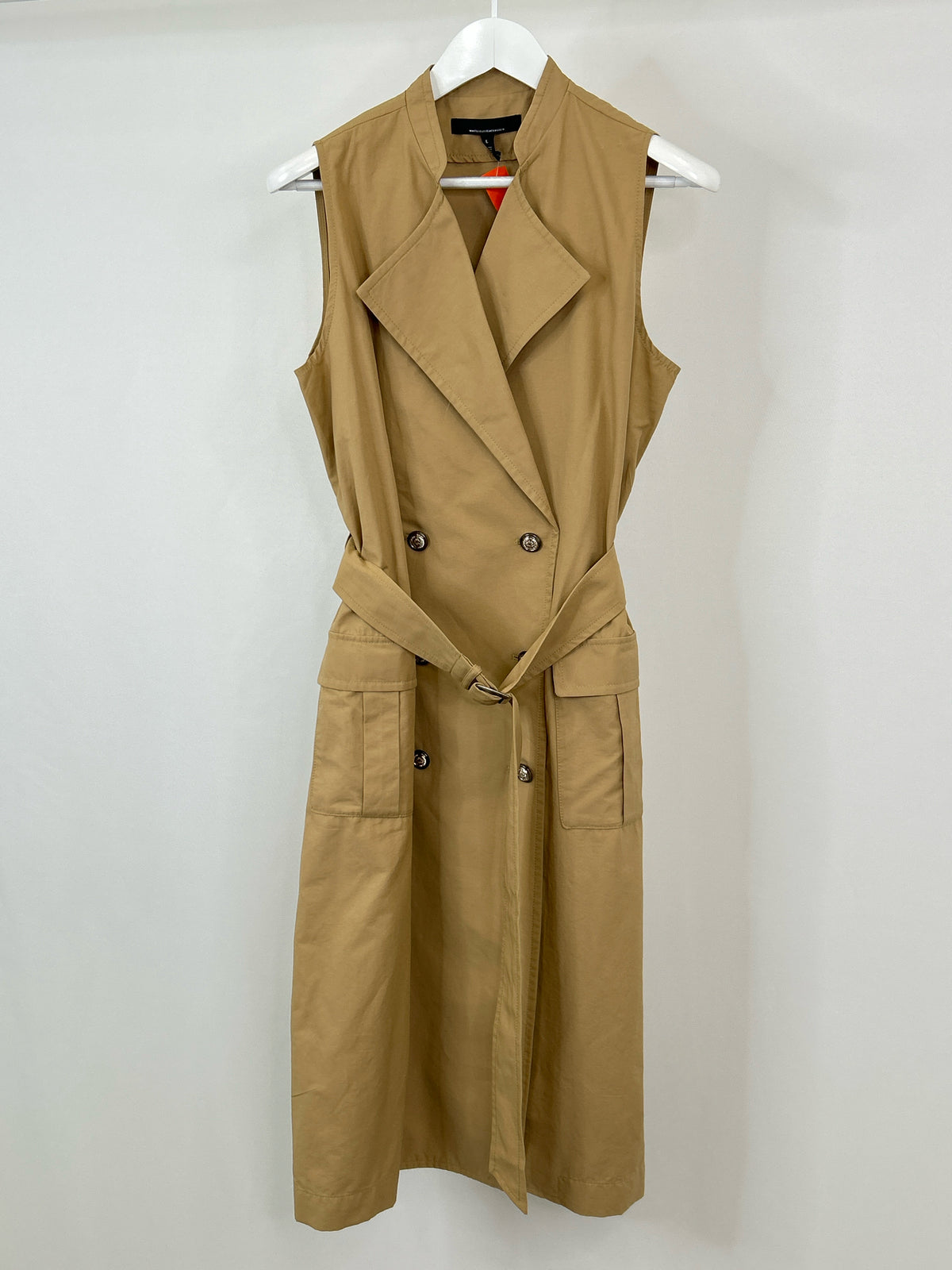 White House Black Market Size L Khaki Women 2-Piece w/Dress