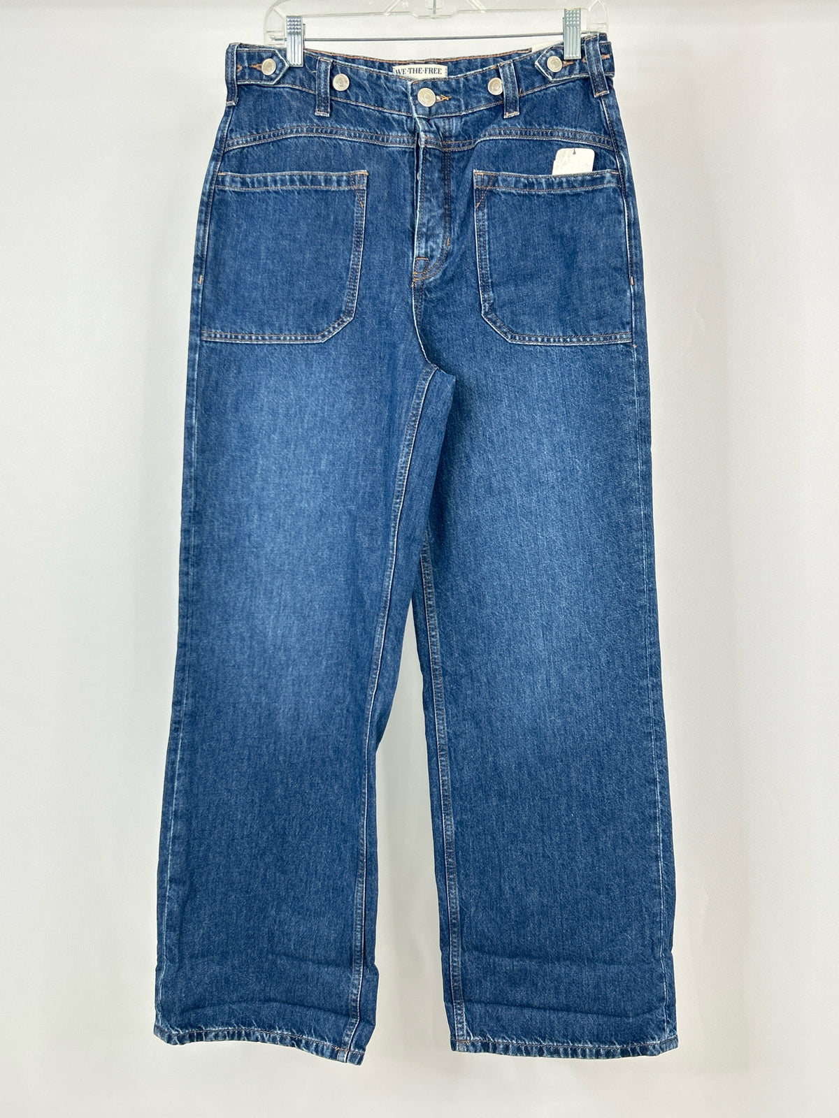 WE THE FREE NWT Size 4/27 BLUE DENIM Women jeans