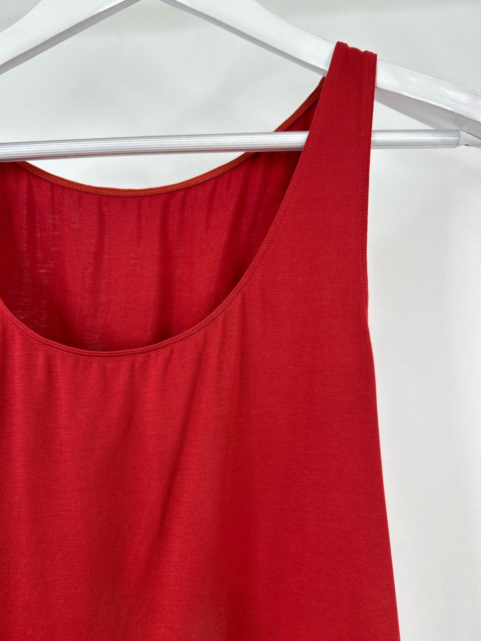 Neiwai X Wolford Size 4 BRICK RED Women Tank Top