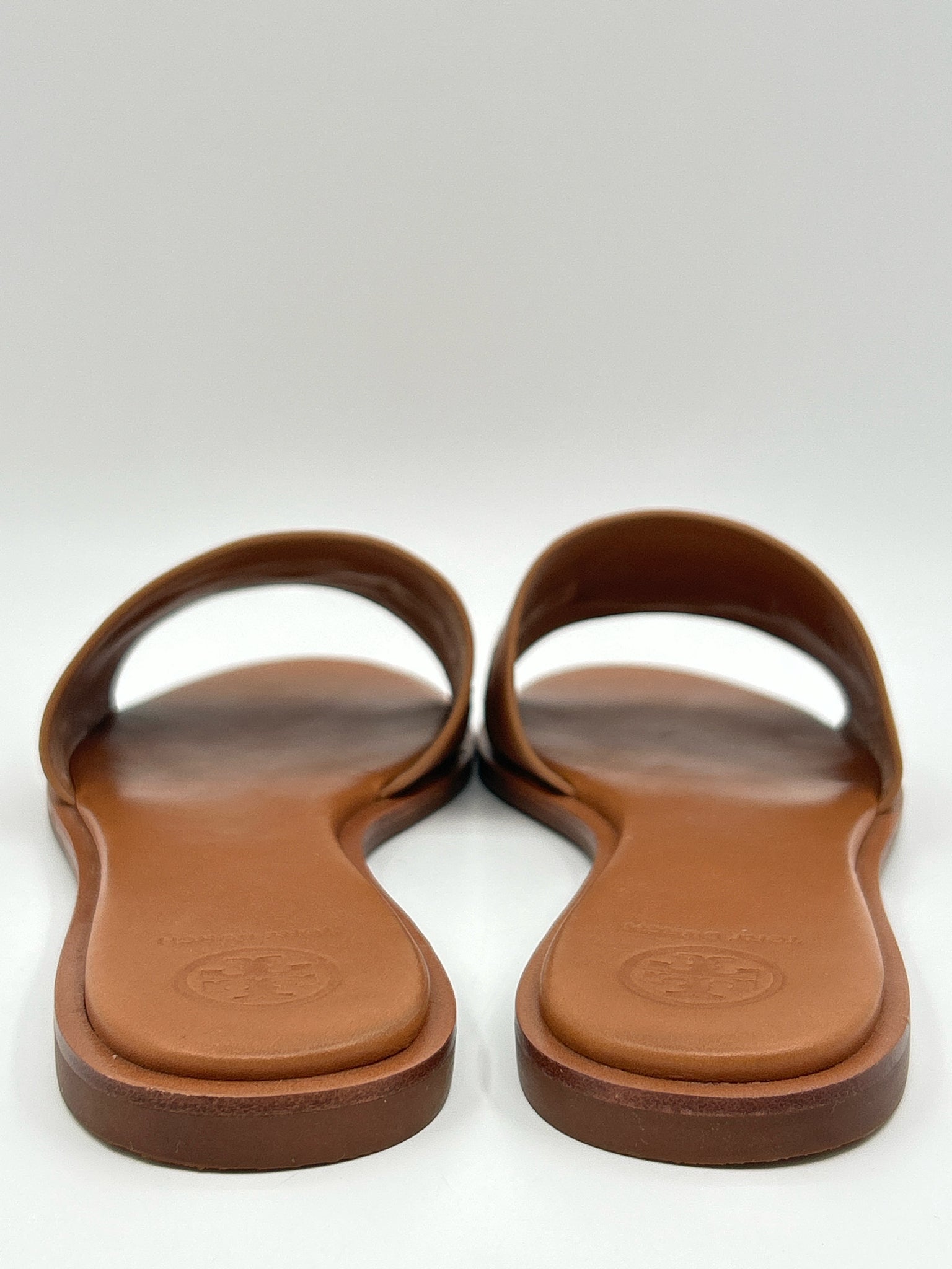 TORY BURCH Size 9.5M Tan and Pink Women Sandal
