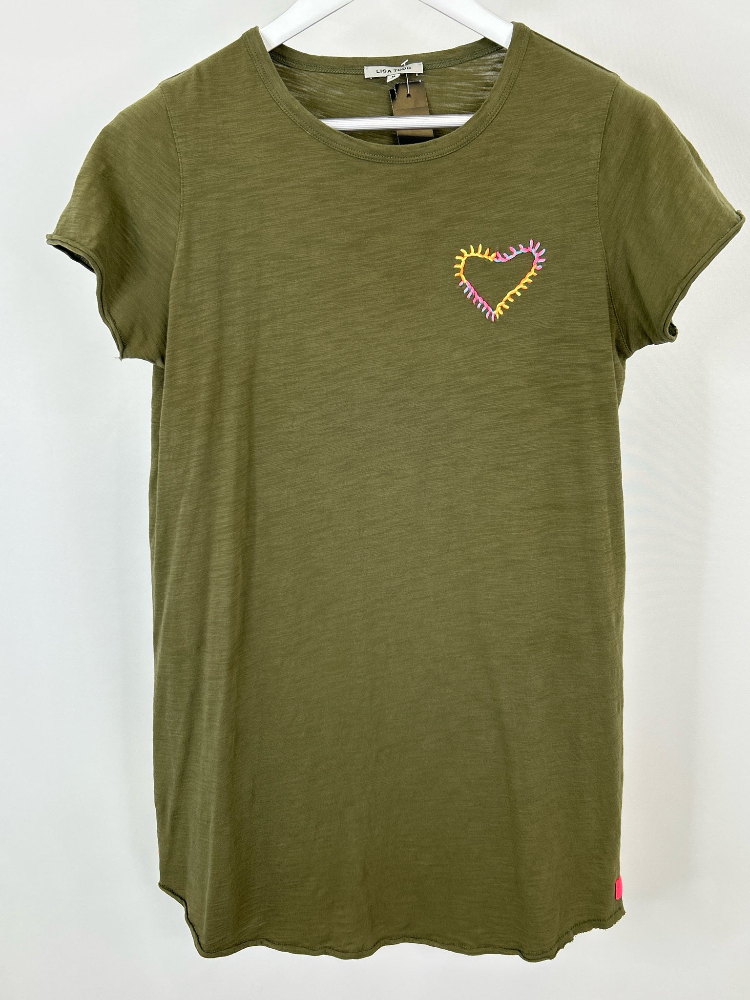 army green t shirt dress LISA TODD Size M Women Wrangler Retro Men's Medallion elegant yet not restrictive LT BLUE Size:6-12 months US numeric