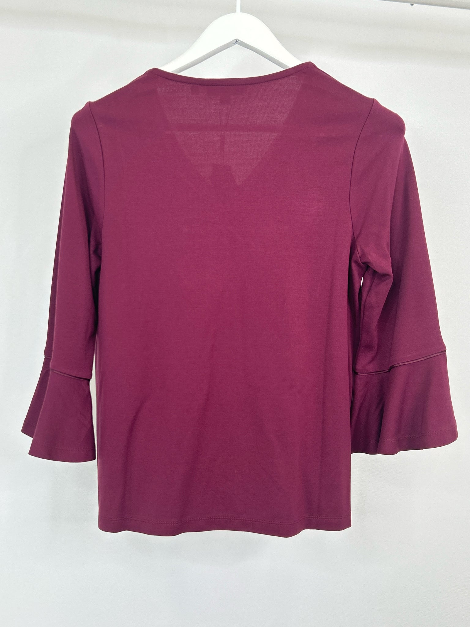 CHICO'S Size S Maroon Women Top