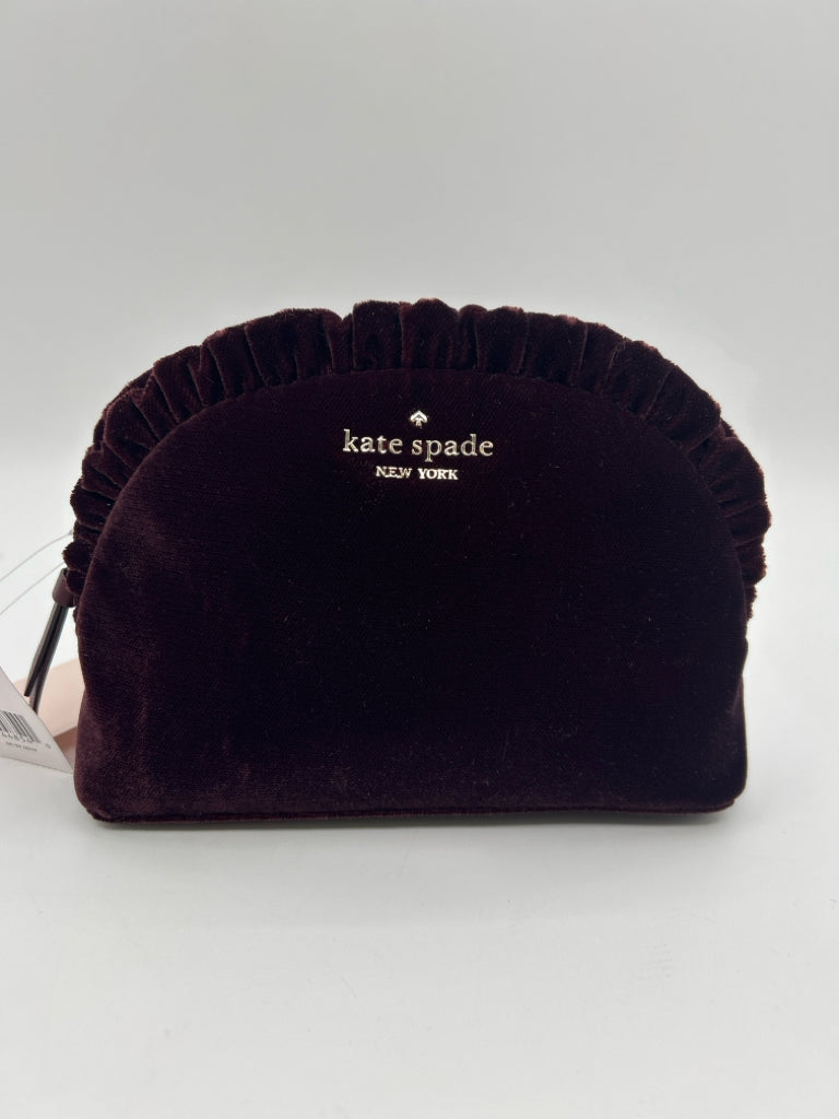 KATE SPADE Burgundy Women's Cosmetic Case