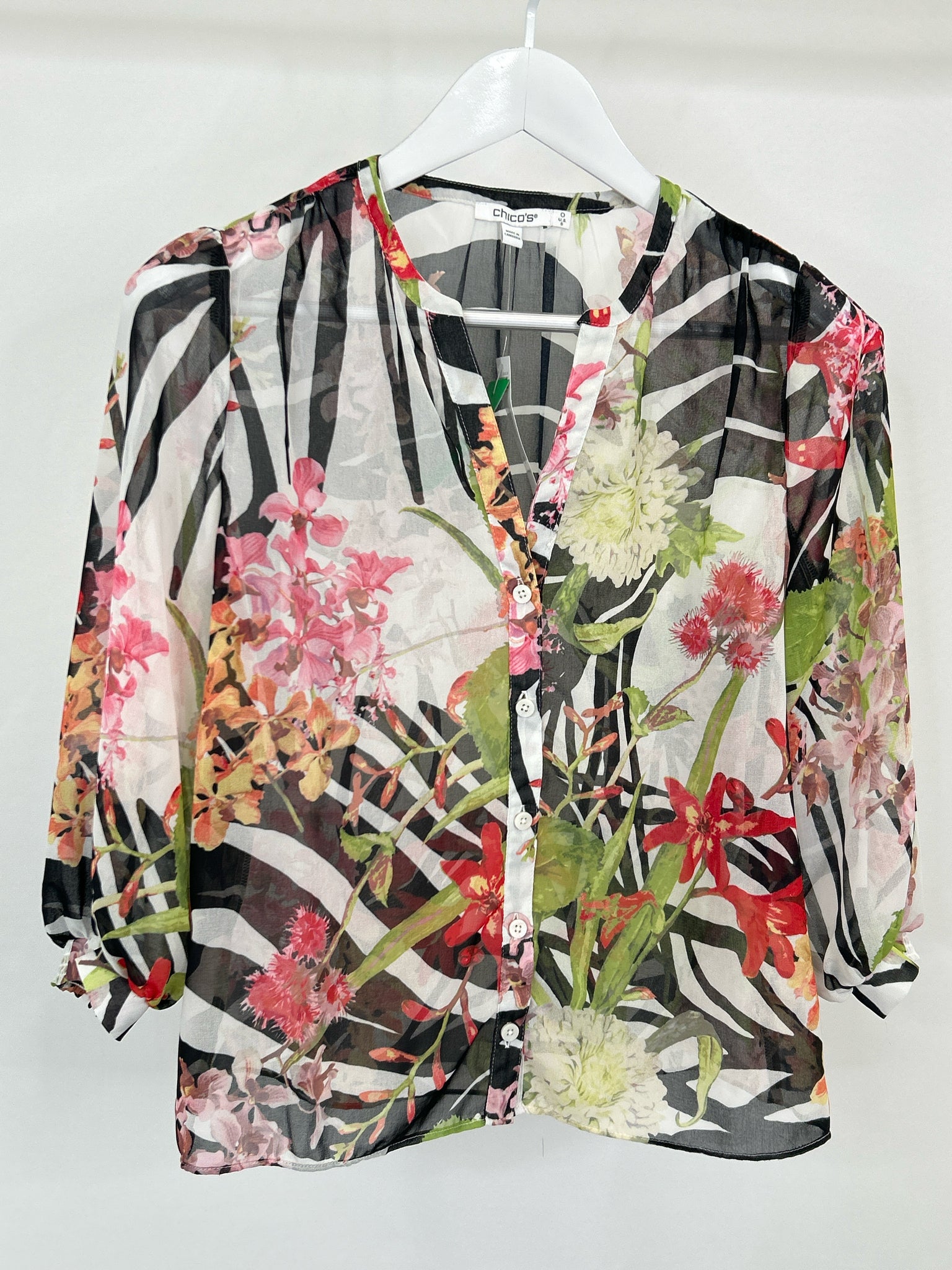CHICO'S NWT Size S Multi-Color Women Top