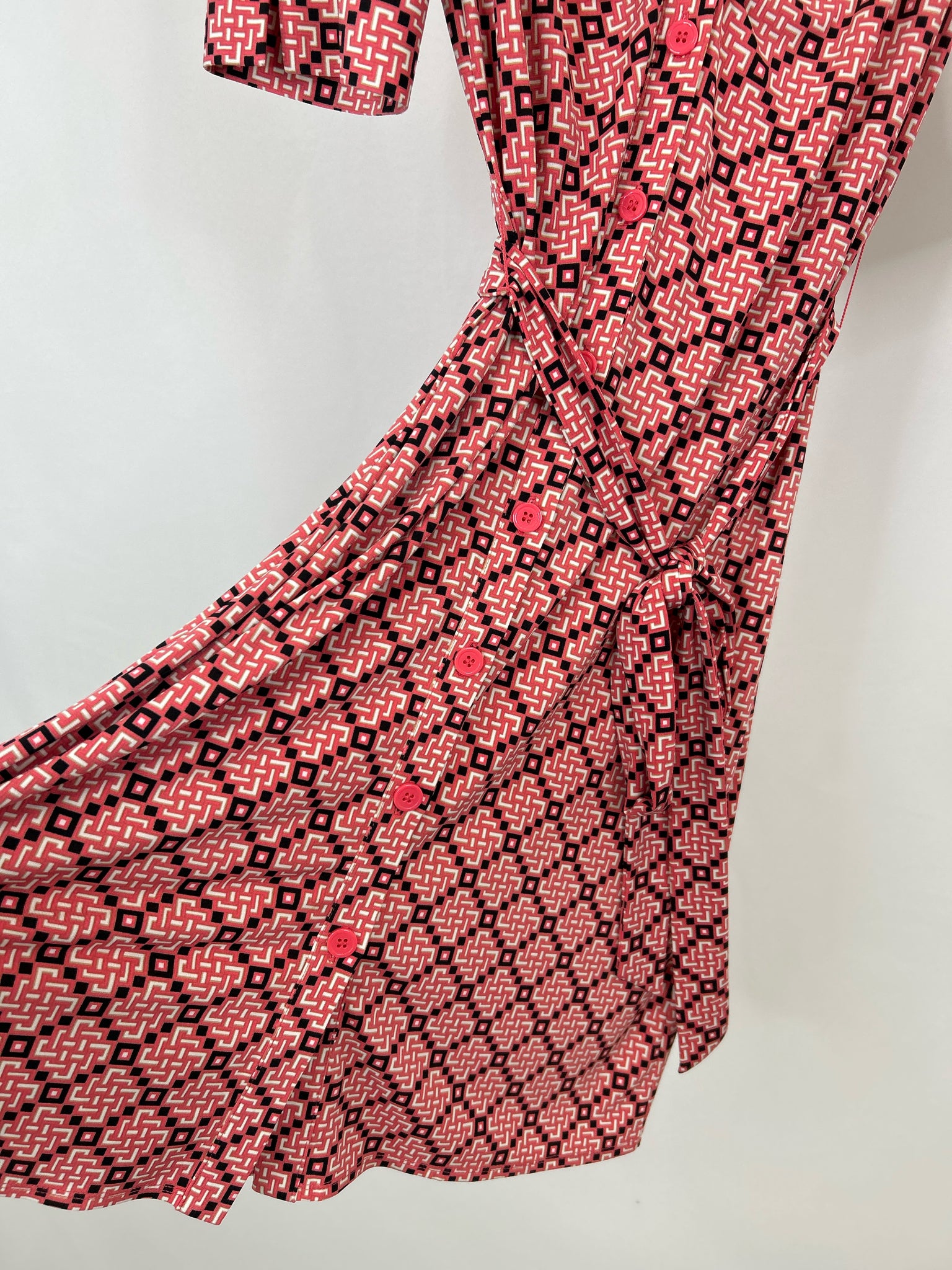 LAUNDRY BY SHELLI SEGAL Size 6 pink & black Women Dress