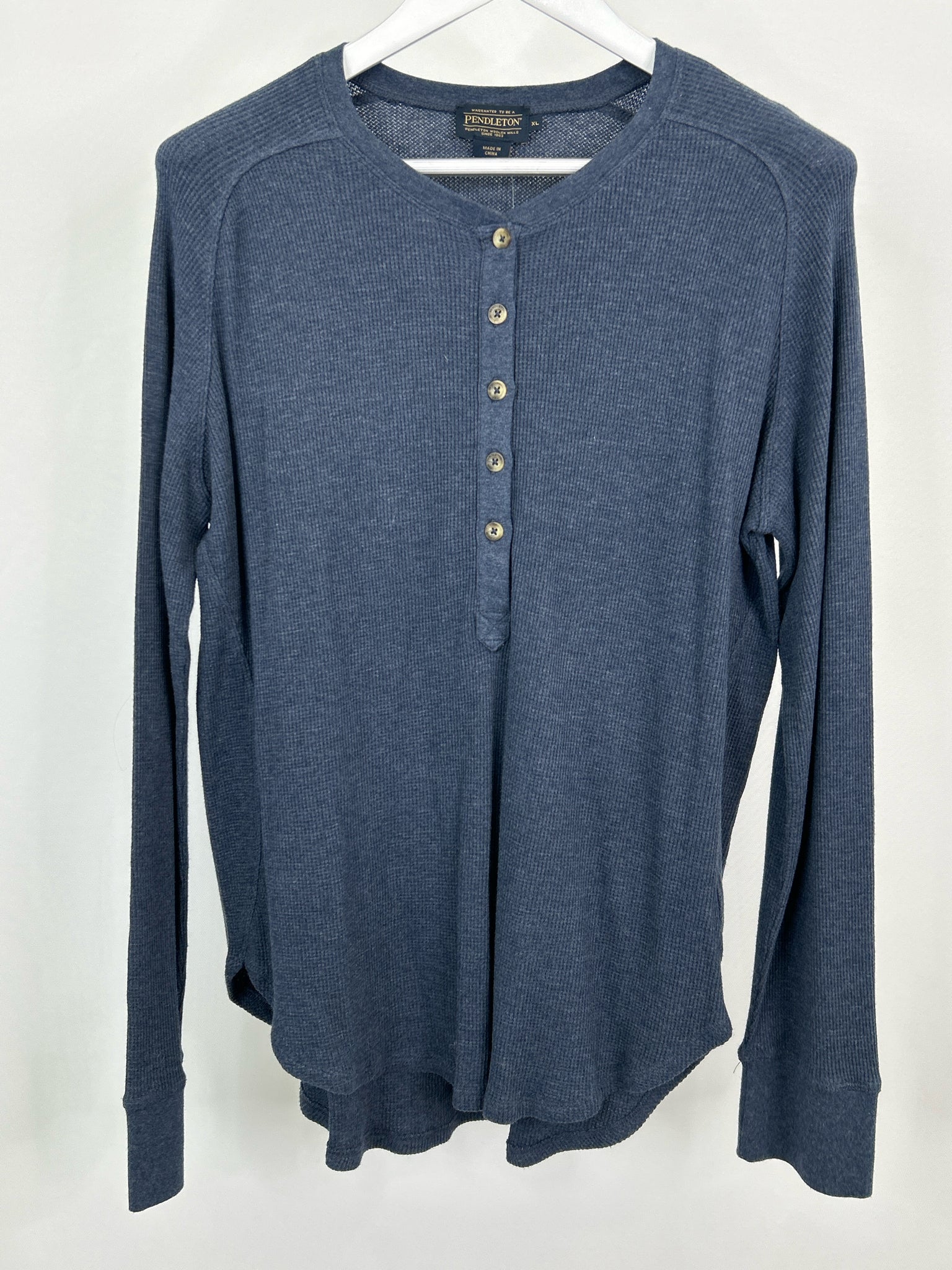 PENDLETON Size XL Navy Women Top NWT