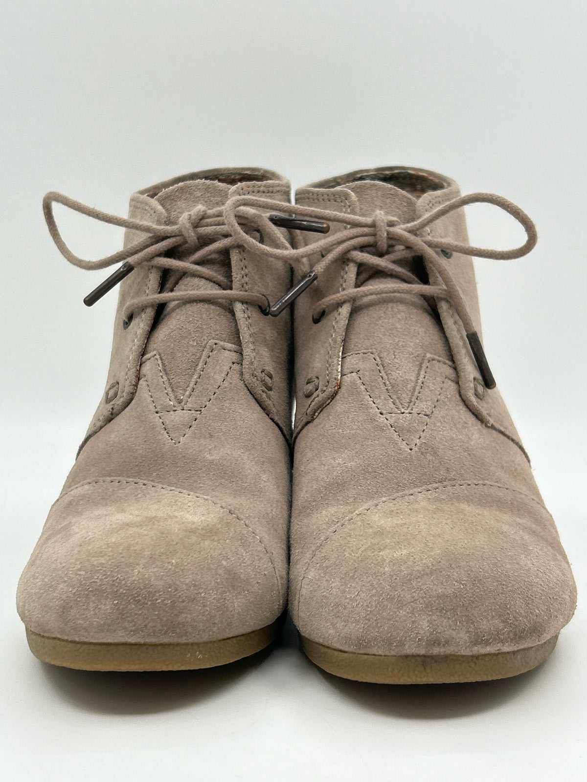 TOMS Size 10 Taupe Women Booties