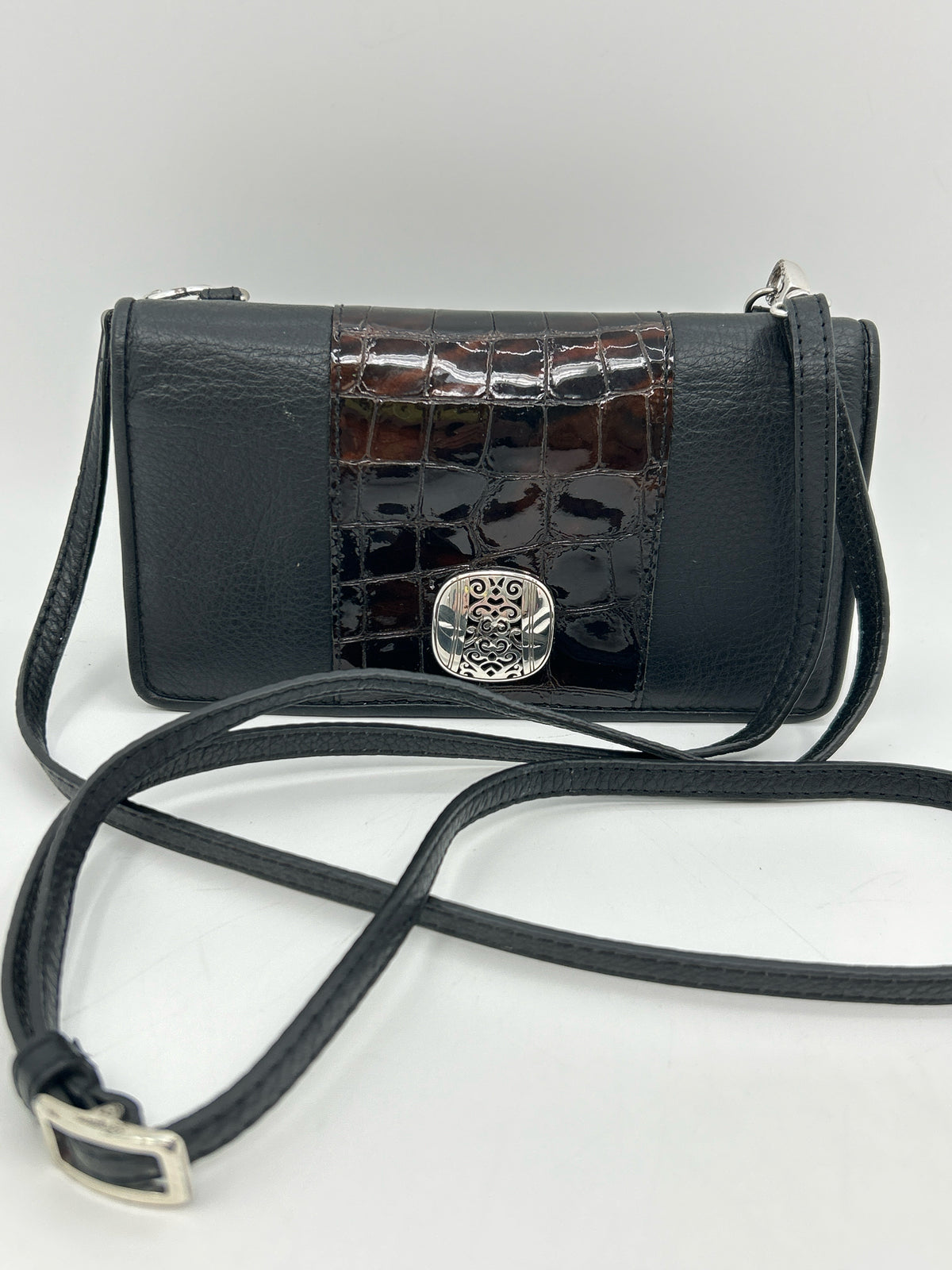 BRIGHTON Black & Brown Women Wallet