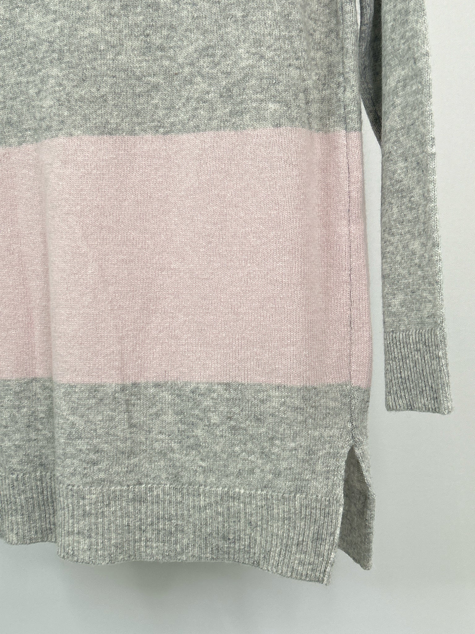 BENEDETTA B. Size S NWT GRAY STRIPED Women Sweater