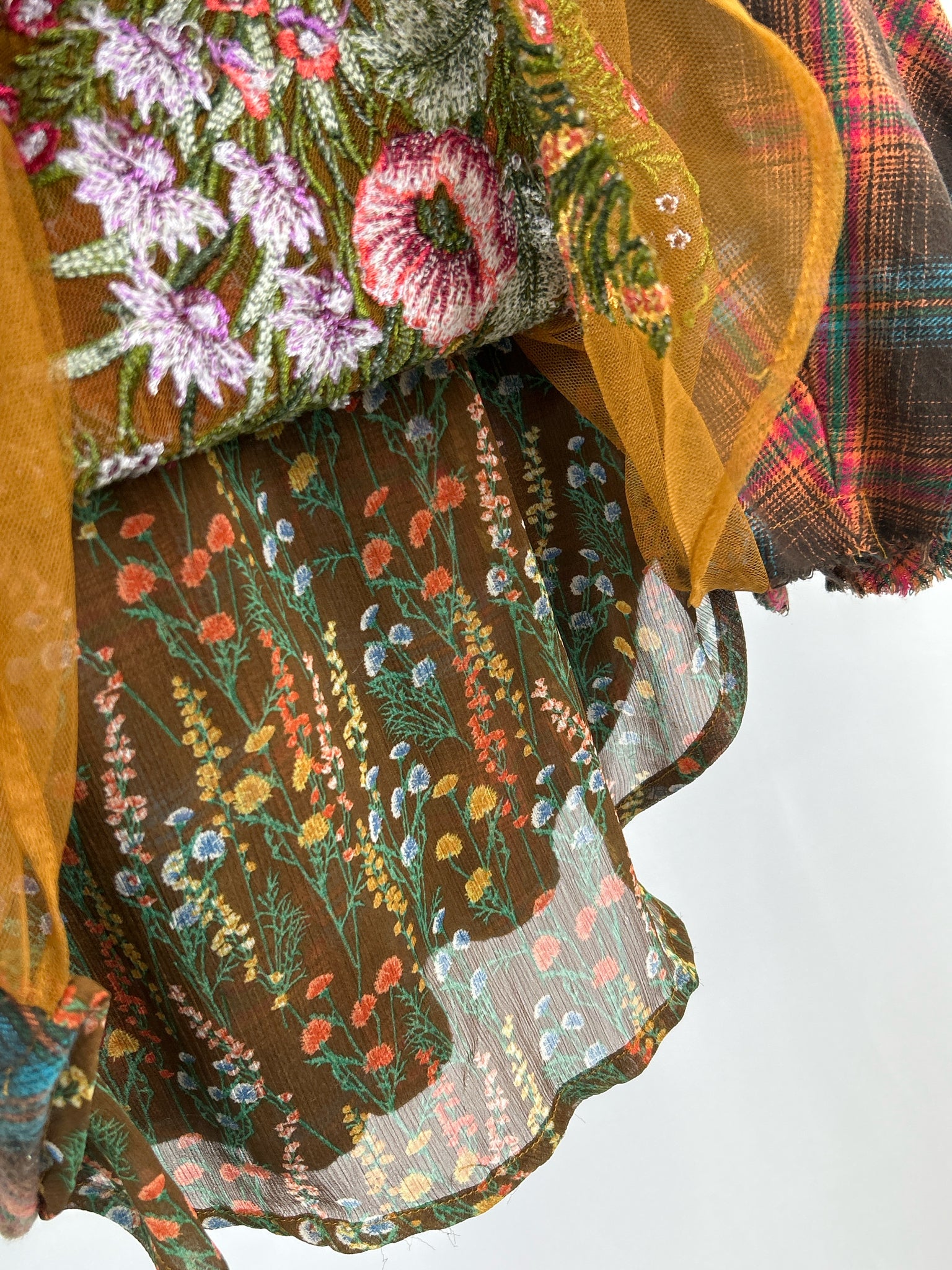 ARATTA SILENT JOURNEY Size S Brown Plaid Women Shirt